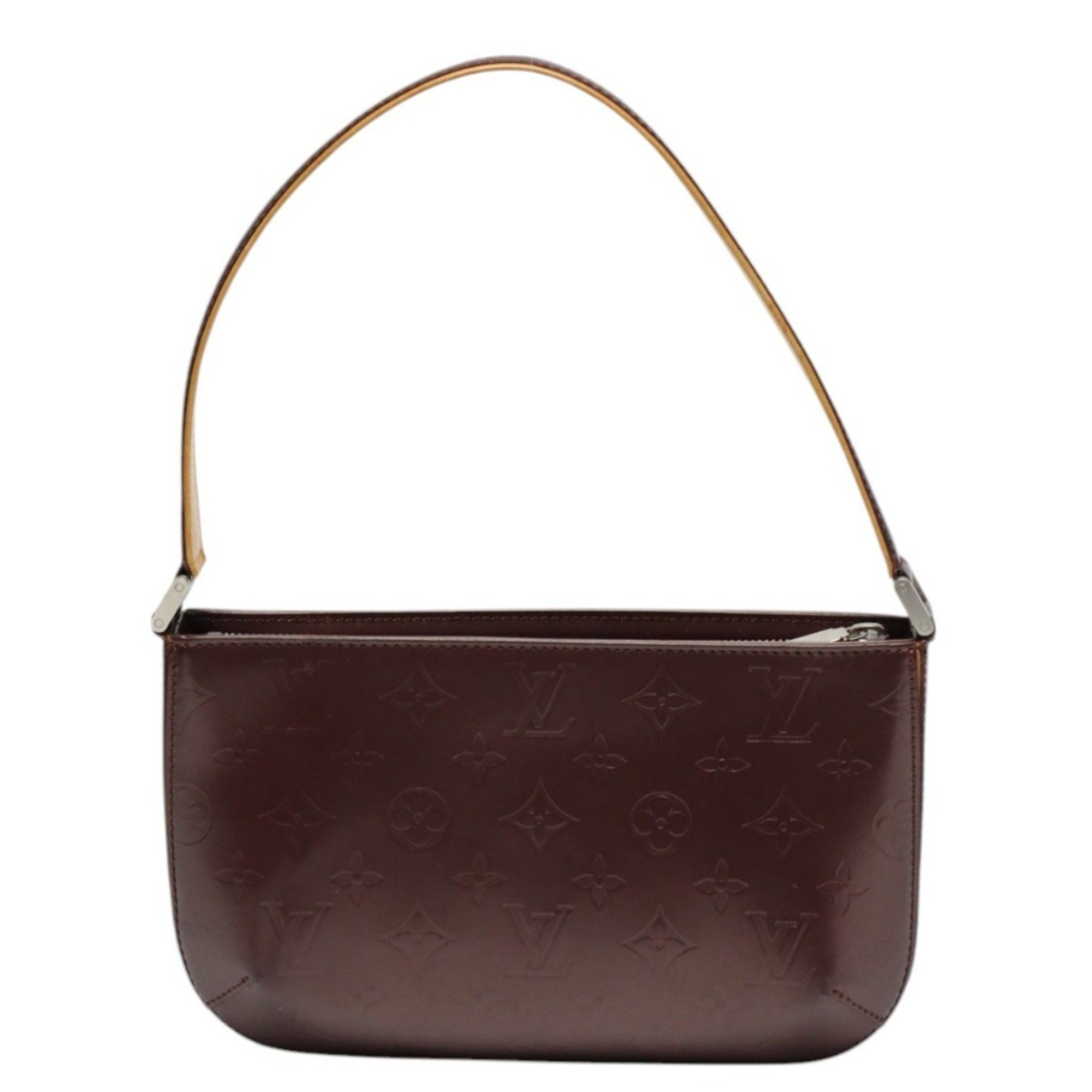 Louis Vuitton Louis Vuitton Handbag Bag Monogram Matte Faura M55146 Violet LV Size ONE SIZE - 2 Thumbnail