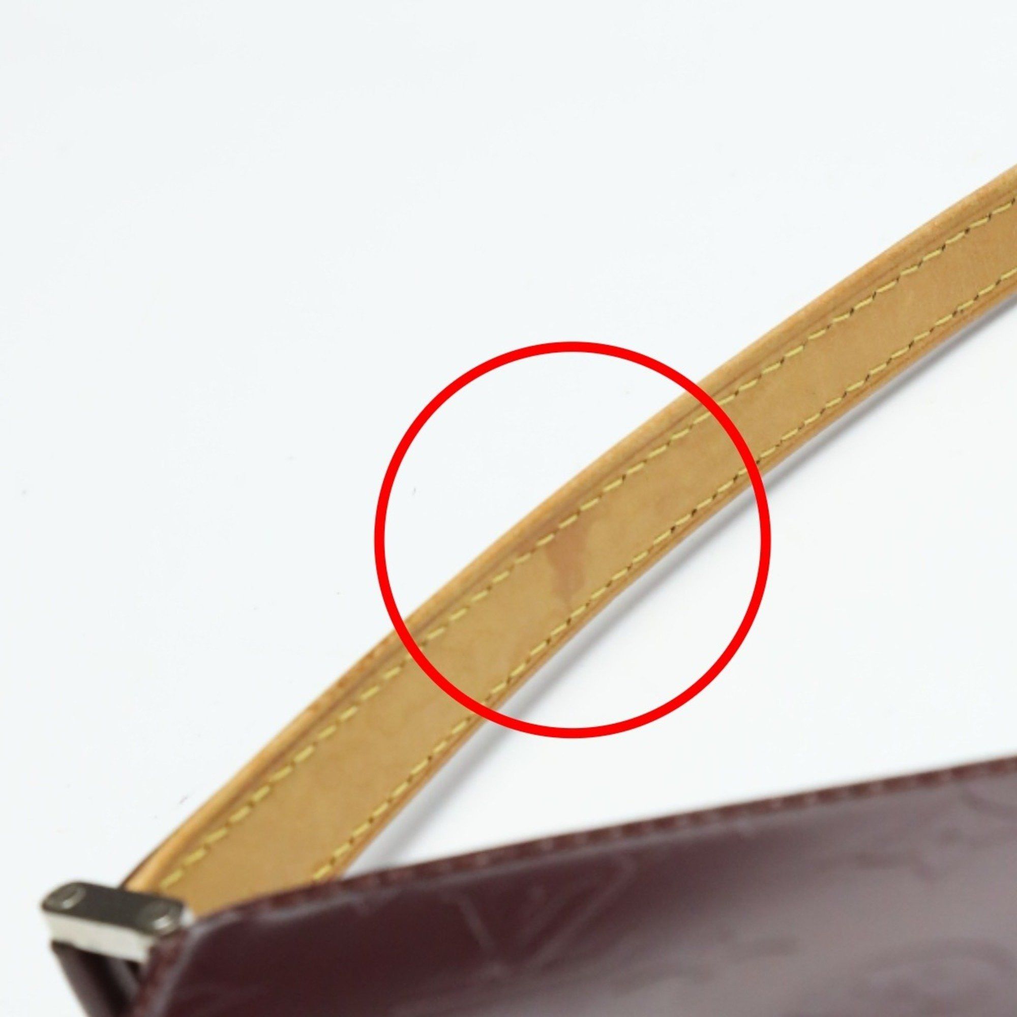 Louis Vuitton Louis Vuitton Handbag Bag Monogram Matte Faura M55146 Violet LV Size ONE SIZE - 11 Thumbnail