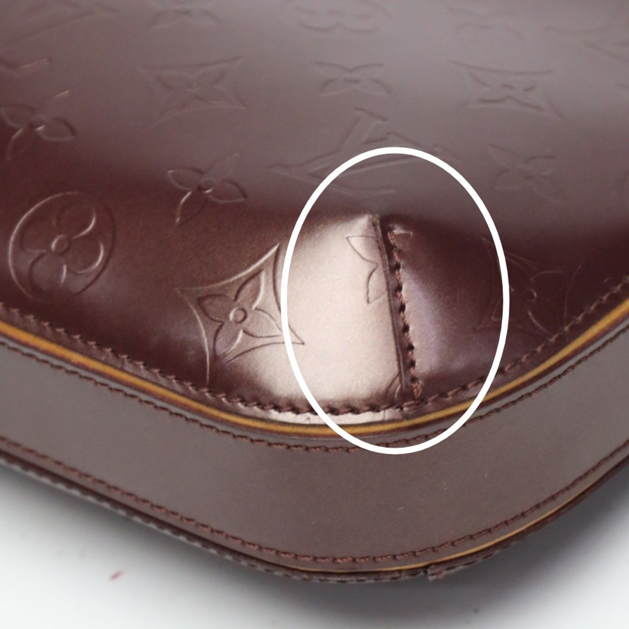 Louis Vuitton Louis Vuitton Handbag Bag Monogram Matte Faura M55146 Violet LV Size ONE SIZE - 8 Thumbnail