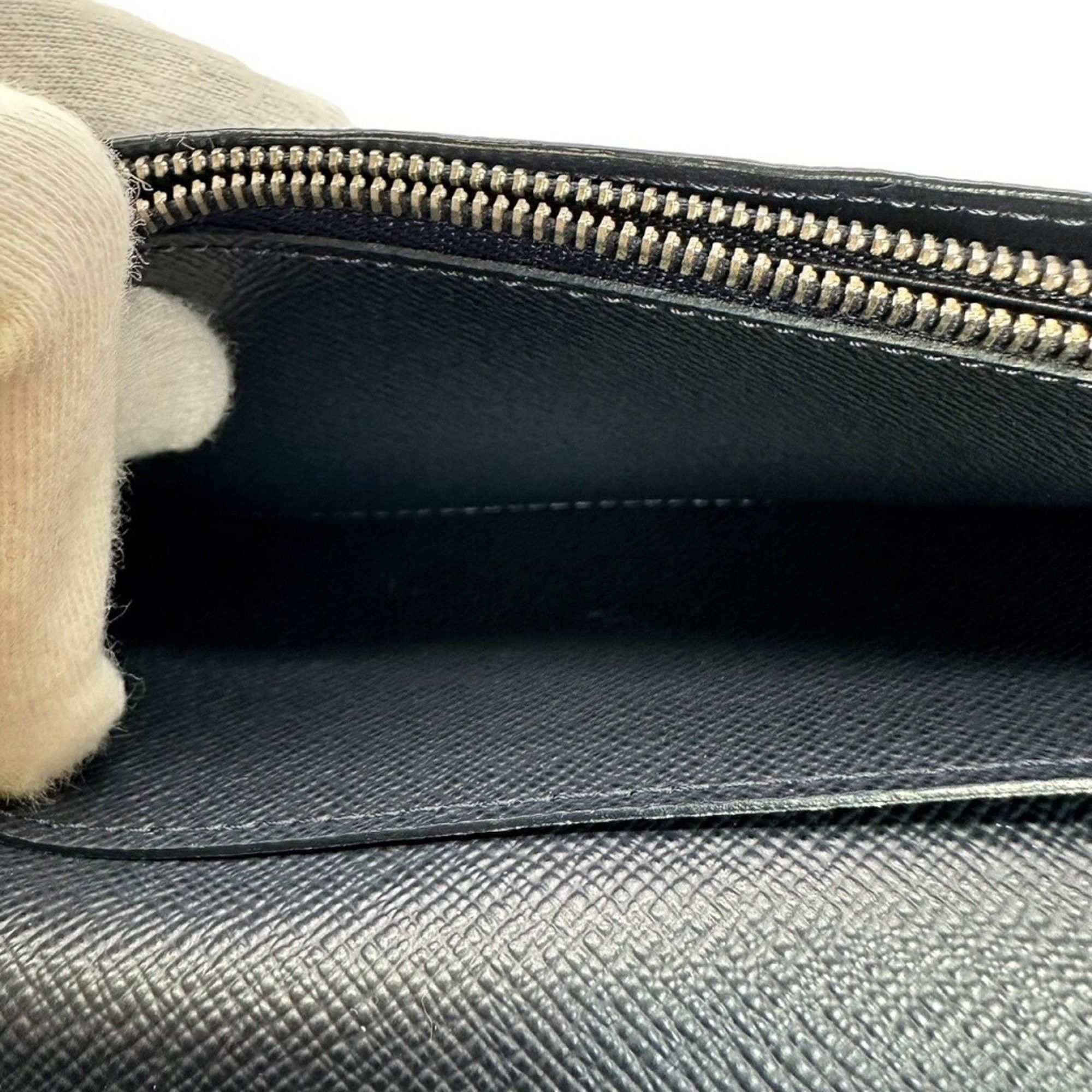 Louis Vuitton Louis Vuitton Long Wallet Coin Purse Moon Epi Portefeuille Brazza Leather M60622 Noir LV Size ONE SIZE - 9 Thumbnail