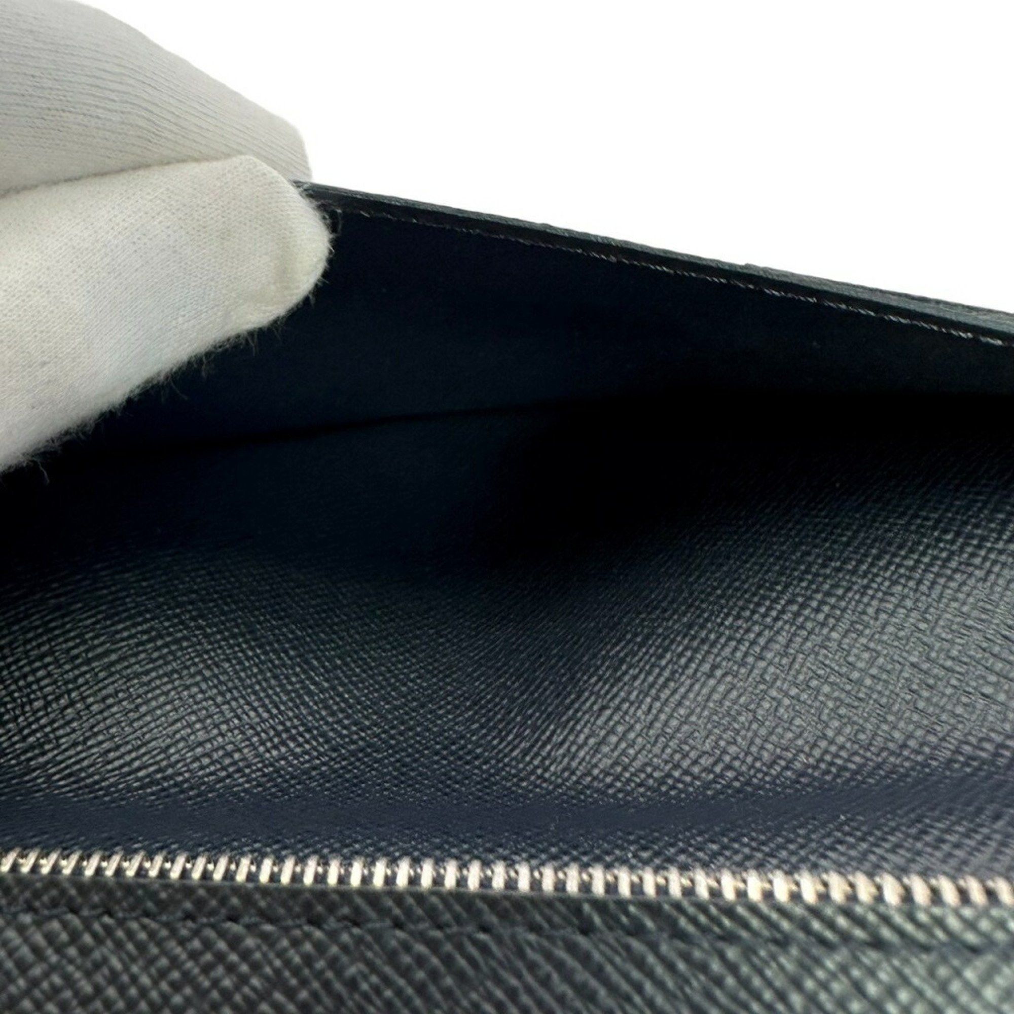 Louis Vuitton Louis Vuitton Long Wallet Coin Purse Moon Epi Portefeuille Brazza Leather M60622 Noir LV Size ONE SIZE - 11 Thumbnail