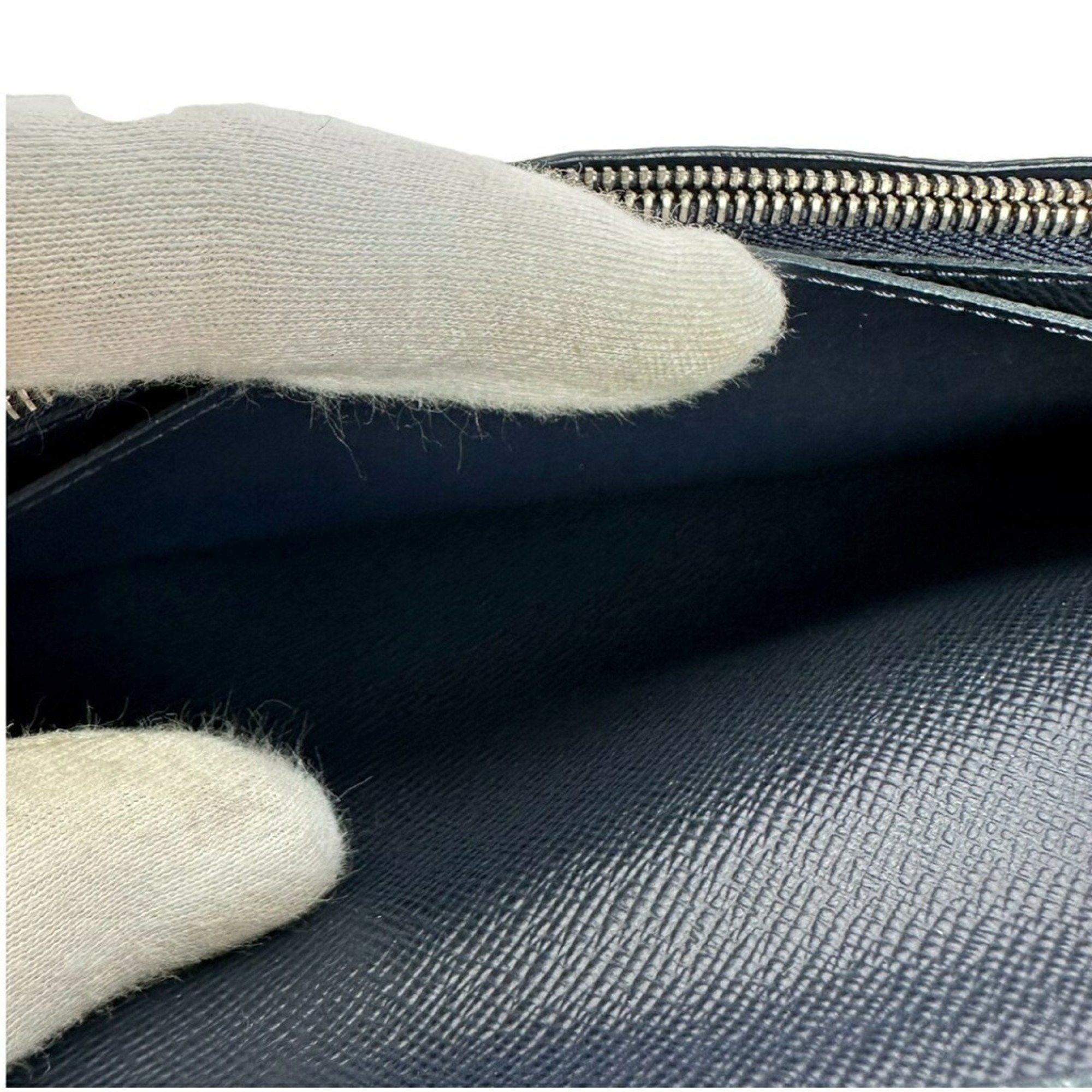 Louis Vuitton Louis Vuitton Long Wallet Coin Purse Moon Epi Portefeuille Brazza Leather M60622 Noir LV Size ONE SIZE - 10 Thumbnail