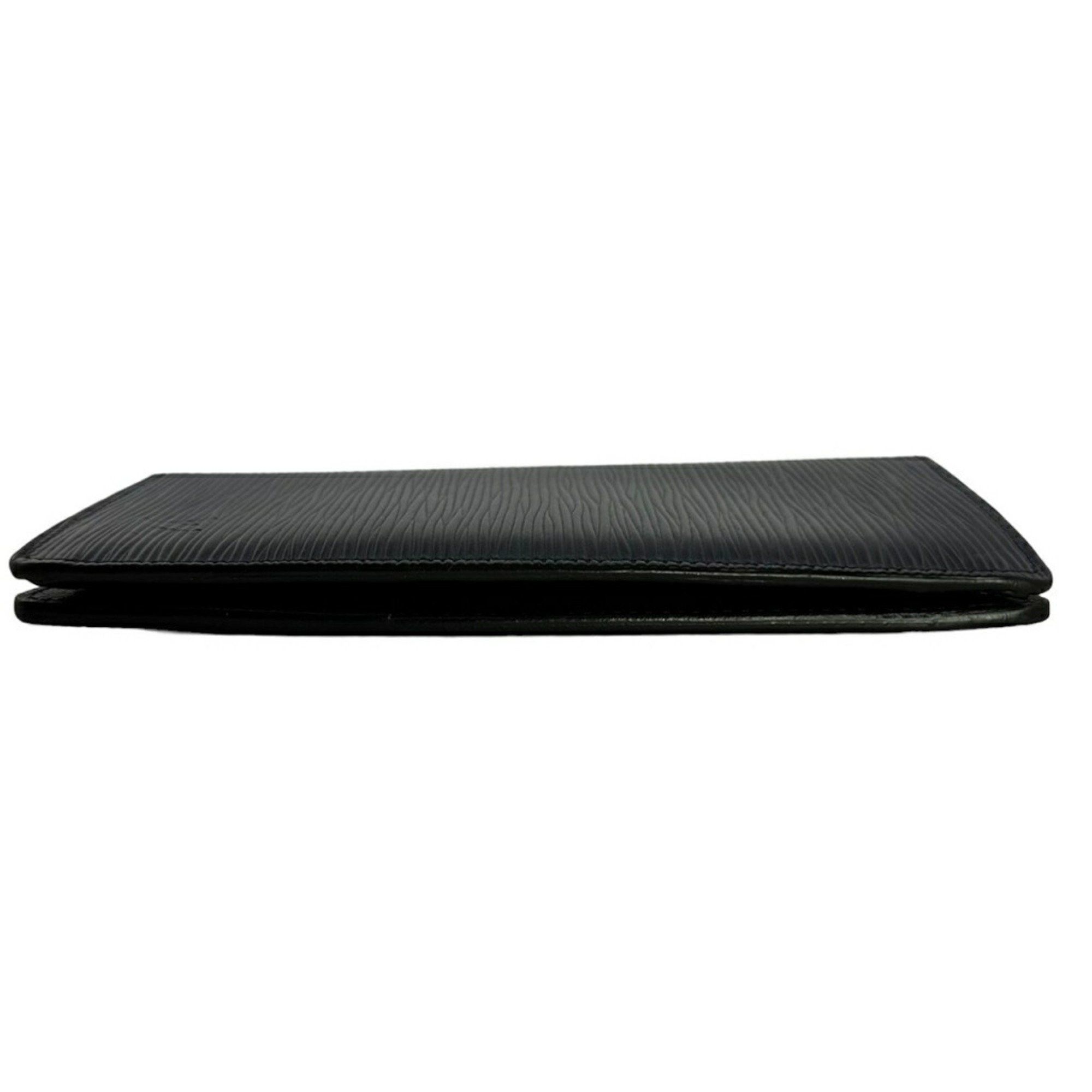 Louis Vuitton Louis Vuitton Long Wallet Coin Purse Moon Epi Portefeuille Brazza Leather M60622 Noir LV Size ONE SIZE - 6 Thumbnail