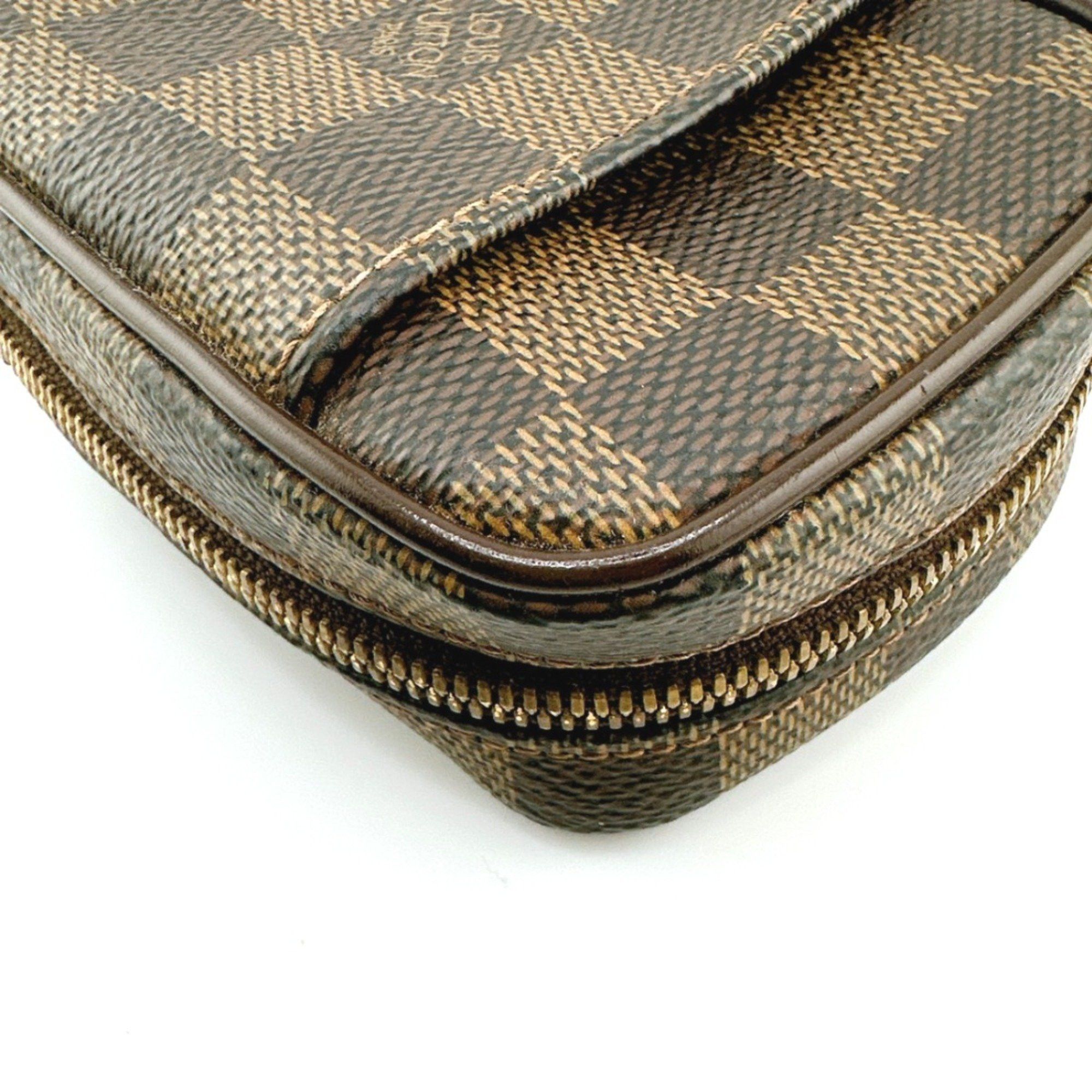 Louis Vuitton Louis Vuitton Shoulder Bag Pouch Damier Okapi GM Canvas N61737 Brown LV Size ONE SIZE - 8 Thumbnail