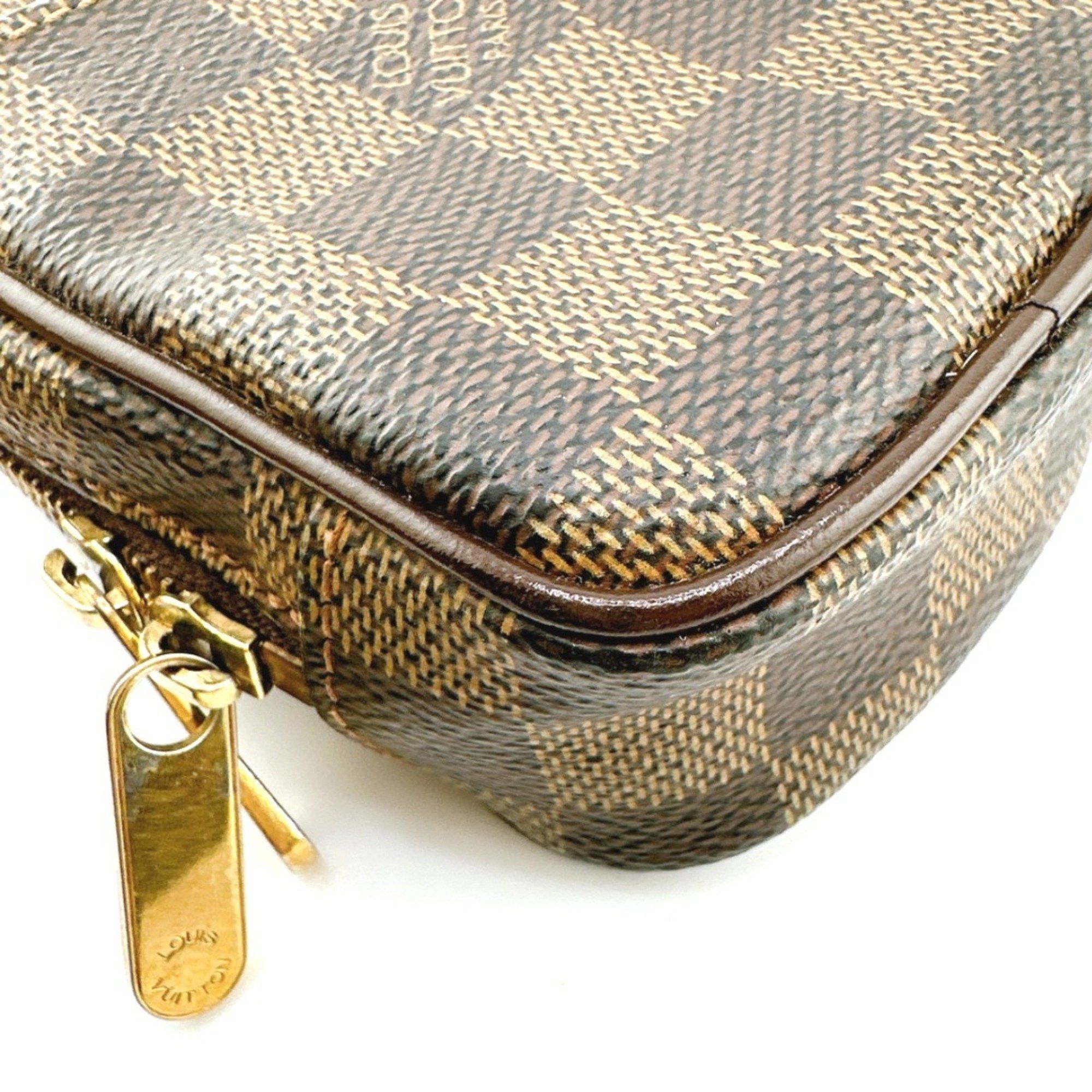 Louis Vuitton Louis Vuitton Shoulder Bag Pouch Damier Okapi GM Canvas N61737 Brown LV Size ONE SIZE - 10 Thumbnail