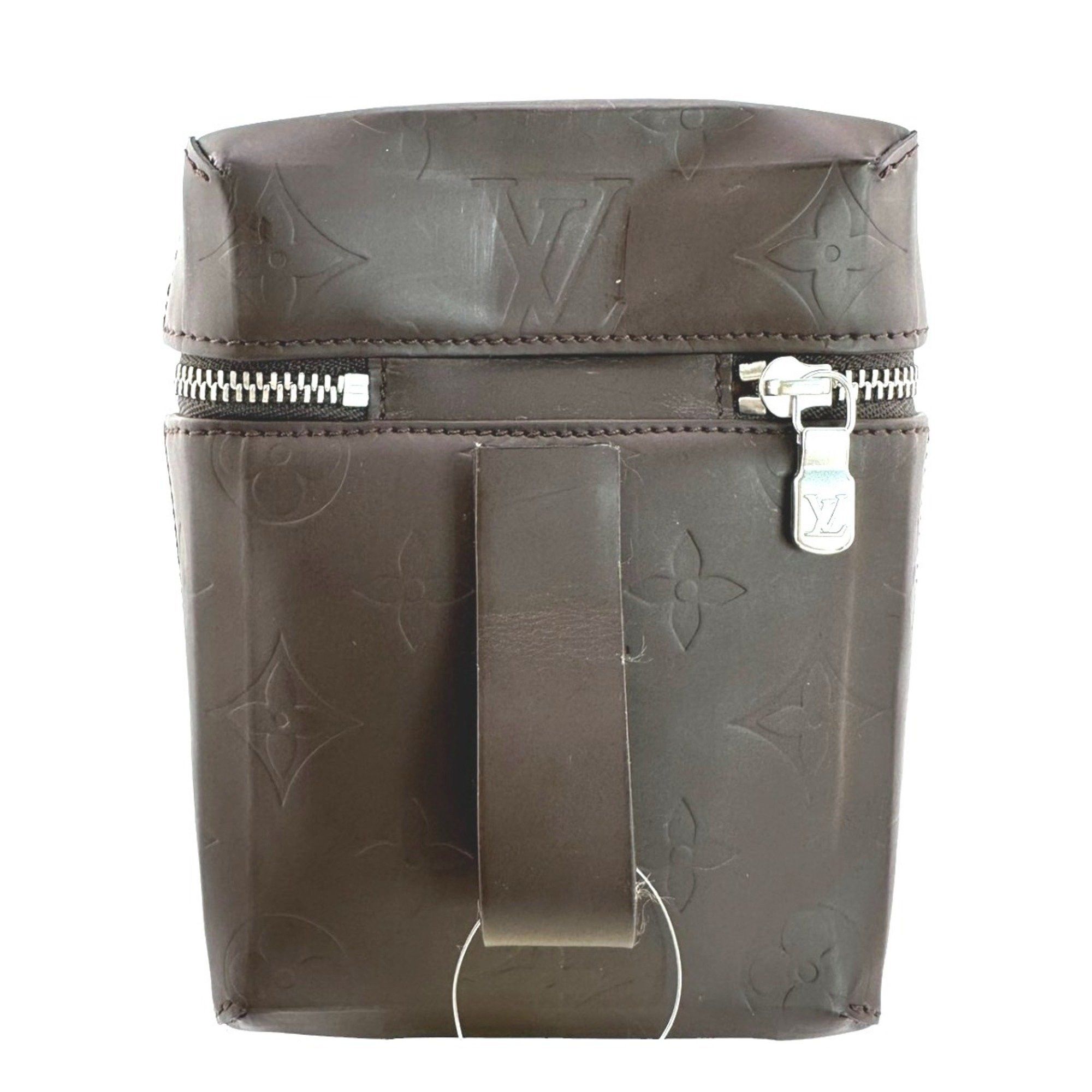 Louis Vuitton Louis Vuitton Pouch Waist Monogram Glace Ray Leather M46550 Brown LV Size ONE SIZE - 3 Thumbnail