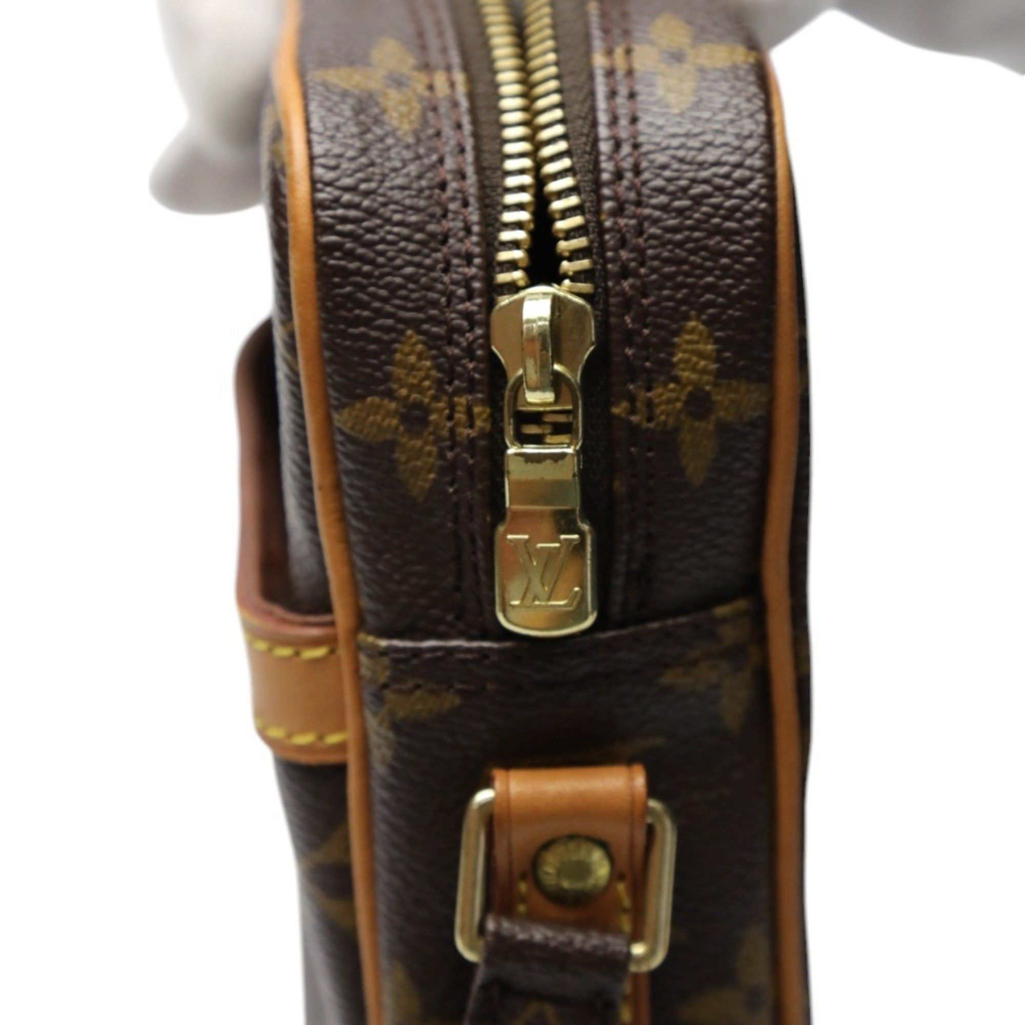 Louis Vuitton Louis Vuitton Shoulder Bag Monogram Danube Canvas M45266 Brown LV Size ONE SIZE - 5 Thumbnail