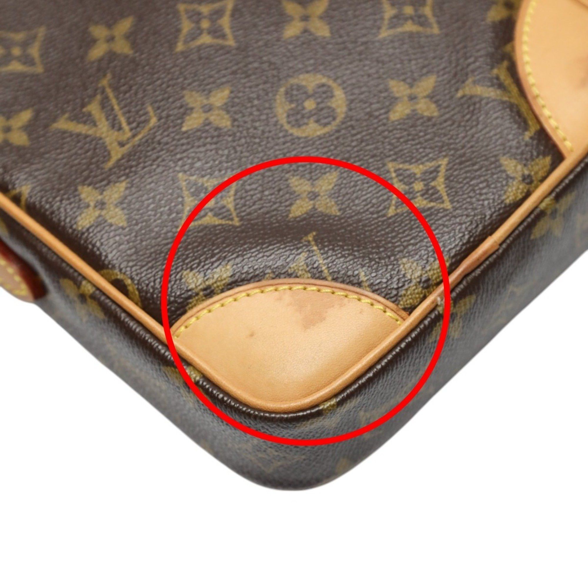 Louis Vuitton Louis Vuitton Shoulder Bag Monogram Danube Canvas M45266 Brown LV Size ONE SIZE - 8 Thumbnail
