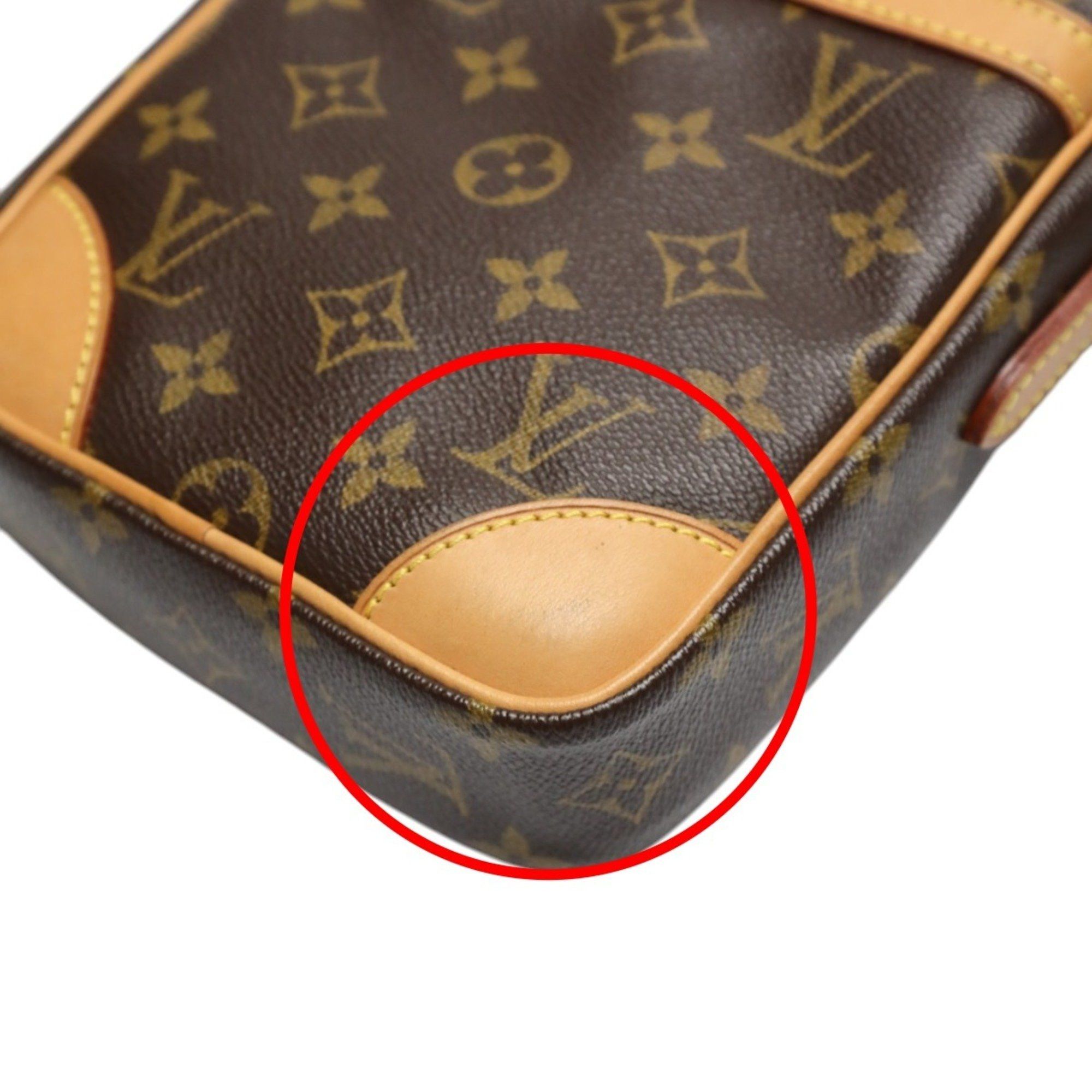 Louis Vuitton Louis Vuitton Shoulder Bag Monogram Danube Canvas M45266 Brown LV Size ONE SIZE - 7 Thumbnail