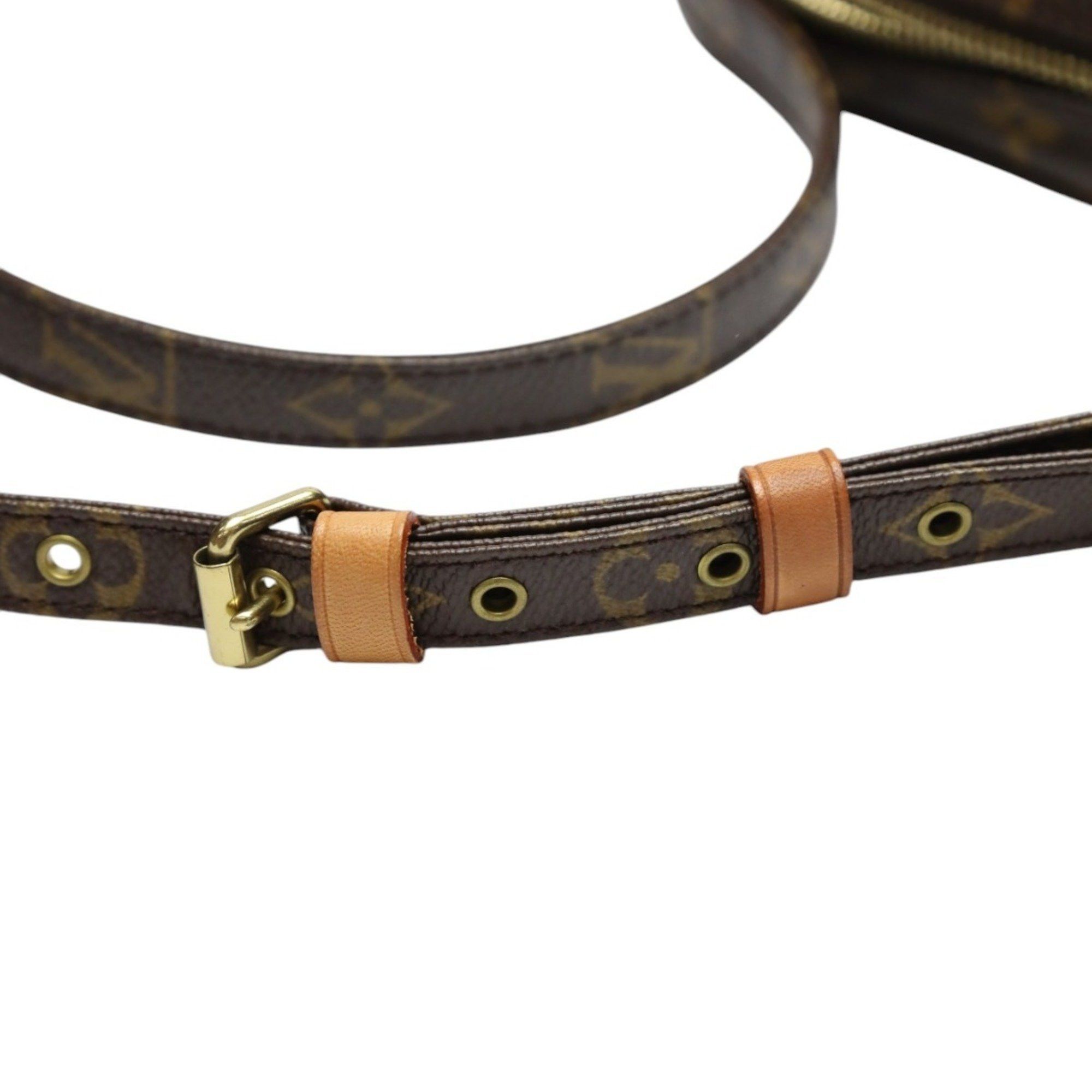 Louis Vuitton Louis Vuitton Shoulder Bag Monogram Danube Canvas M45266 Brown LV Size ONE SIZE - 11 Thumbnail