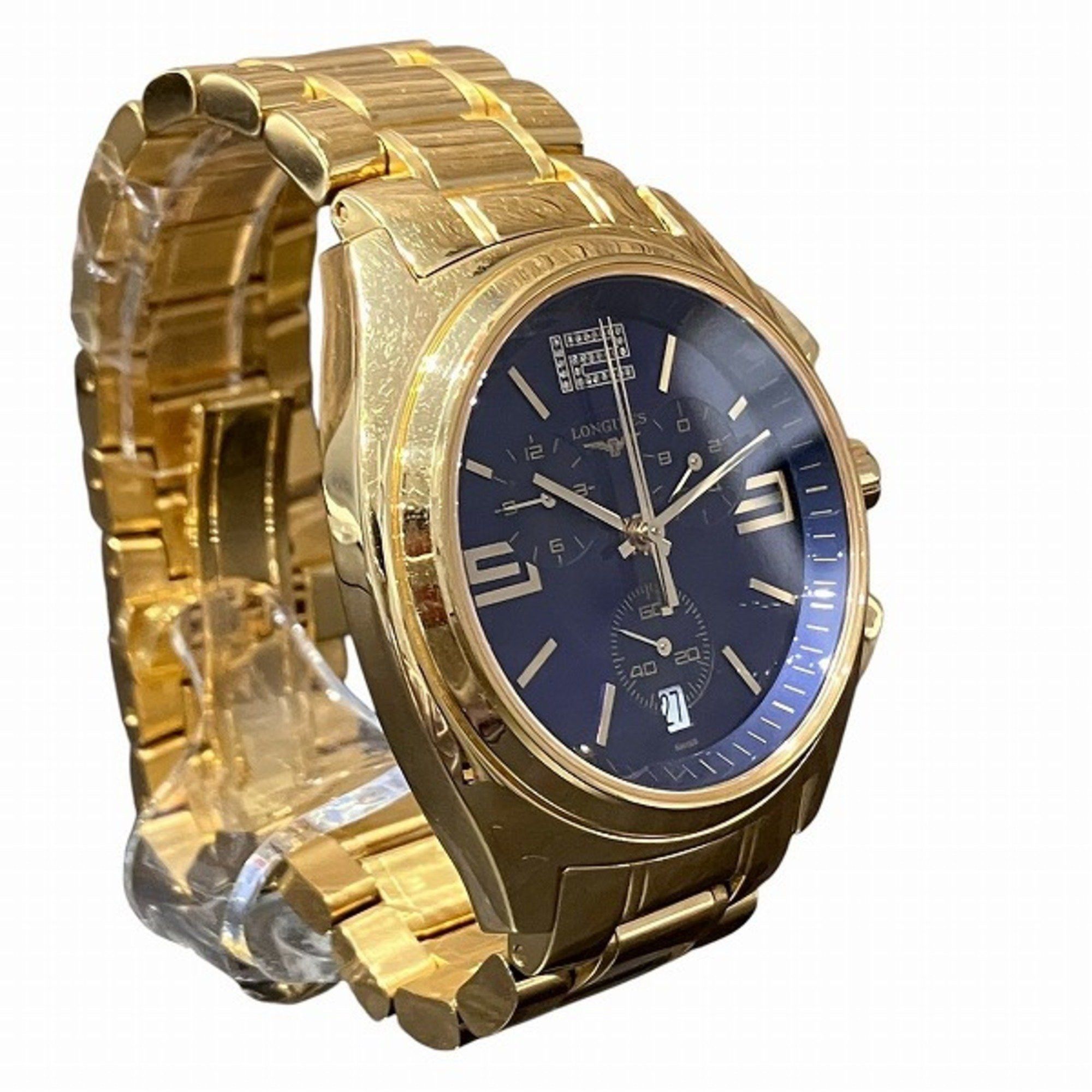 Longines Longines Lungomare L3.633.2 Quartz Men's Watch Wristwatch Size ONE SIZE - 3 Thumbnail