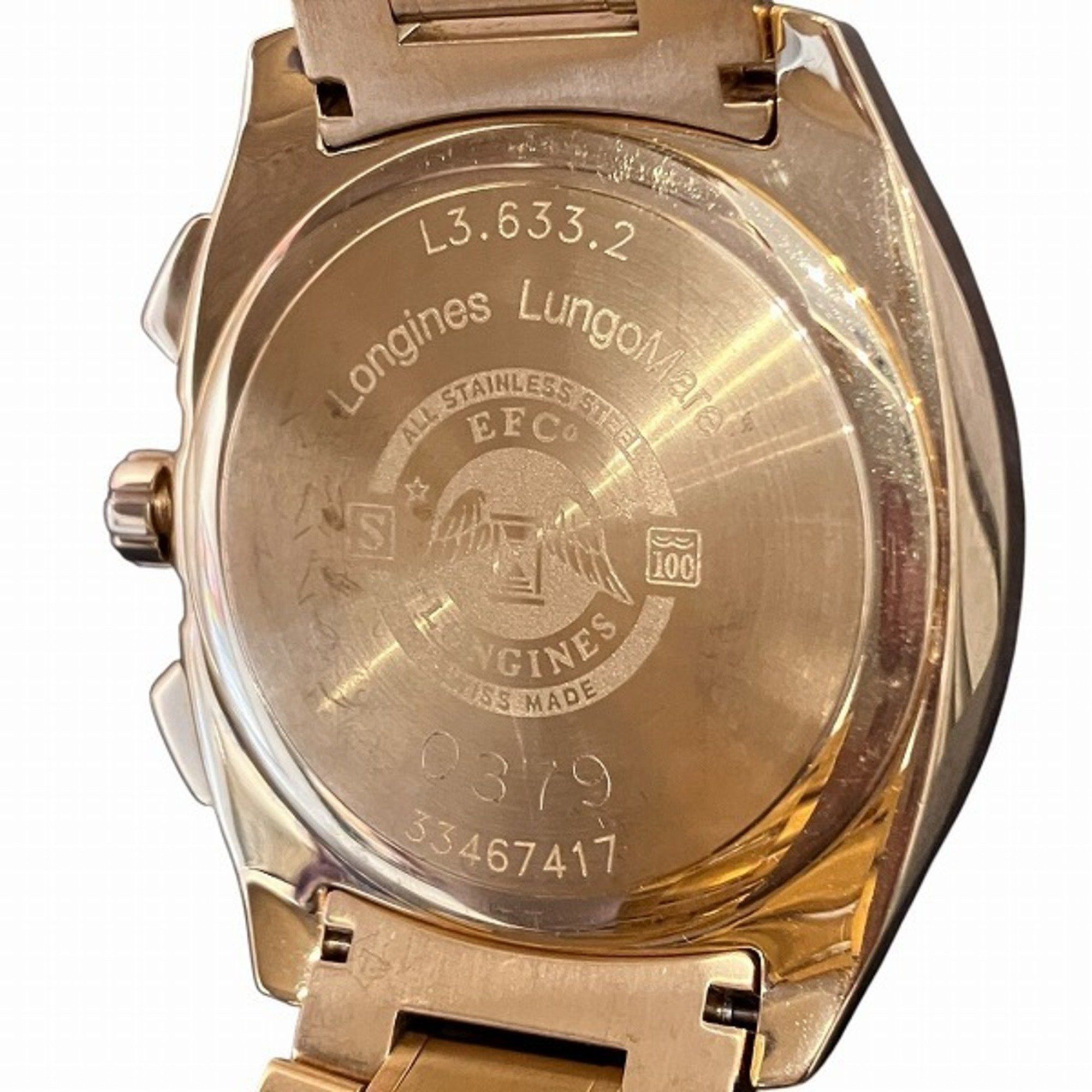 Longines Longines Lungomare L3.633.2 Quartz Men's Watch Wristwatch Size ONE SIZE - 5 Thumbnail