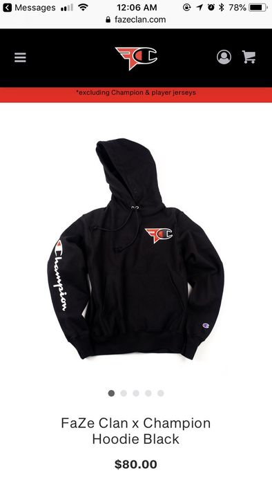 Faze champion collab hot sale