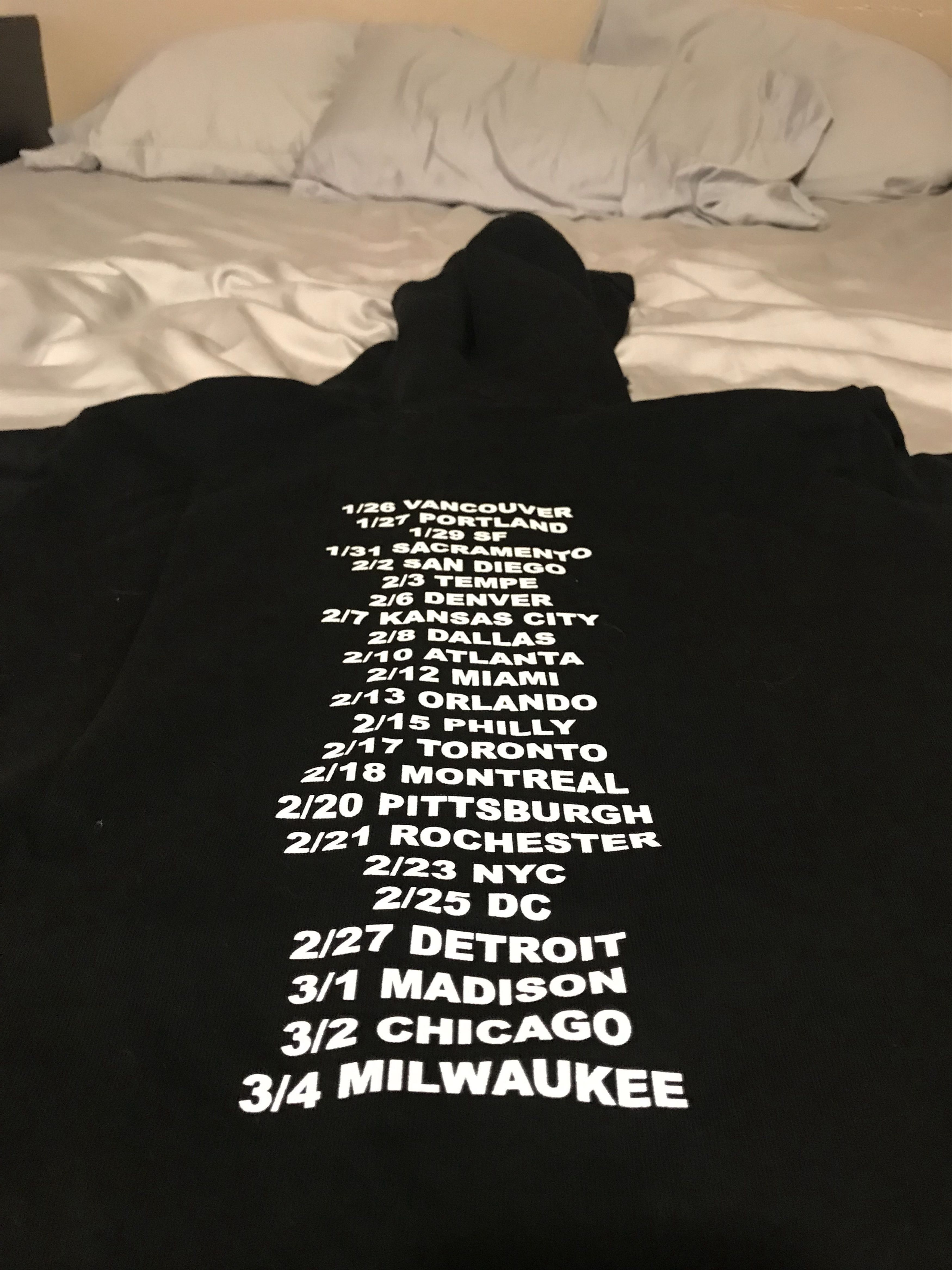 Tyler The Creator Tyler The Creator x Vince Staples Tour Hoodie Black Size US M / EU 48-50 / 2 - 4 Thumbnail