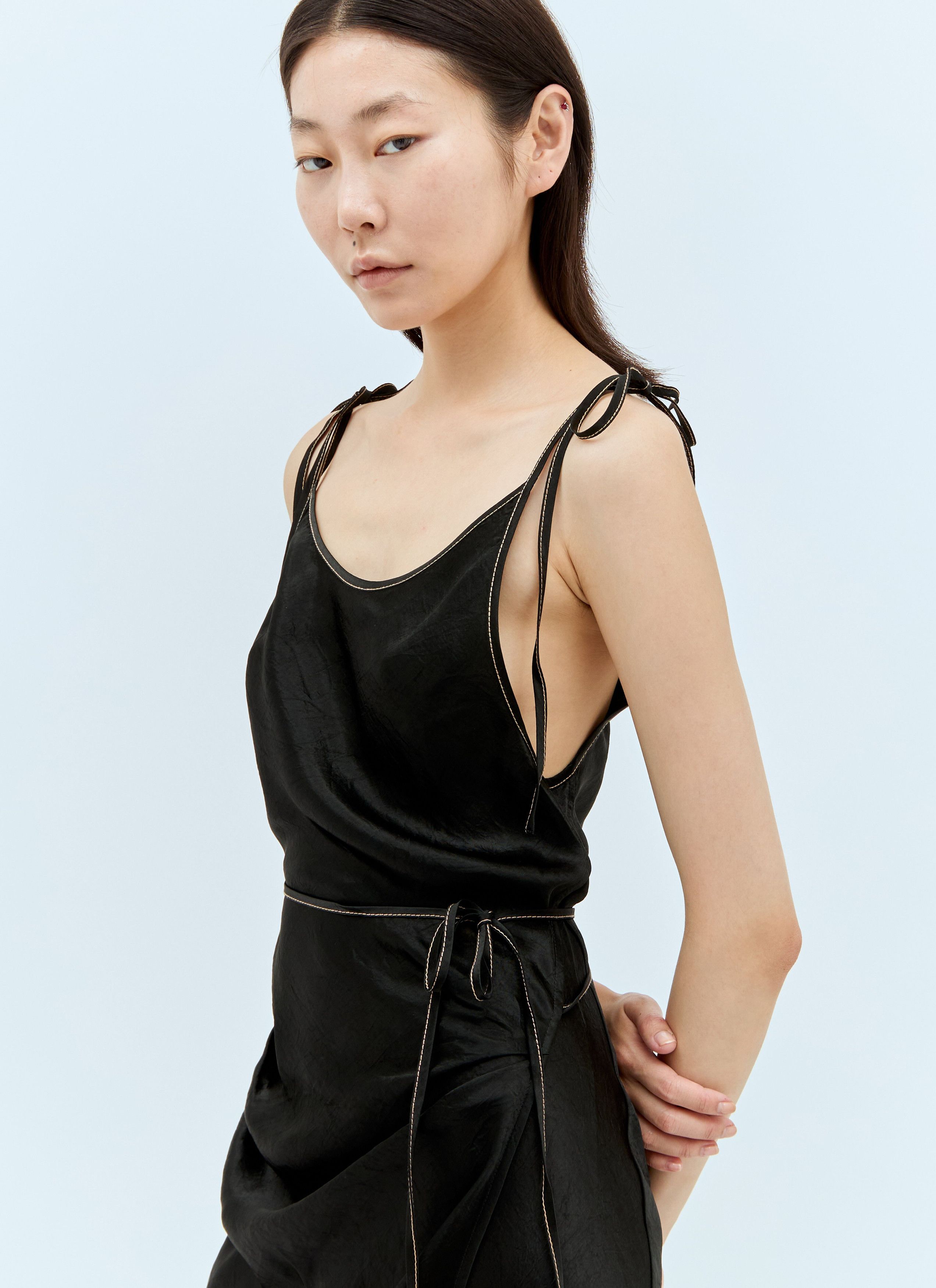 Acne Studios Satin Maxi Dress Size XS / US 0-2 / IT 36-38 - 2 Thumbnail