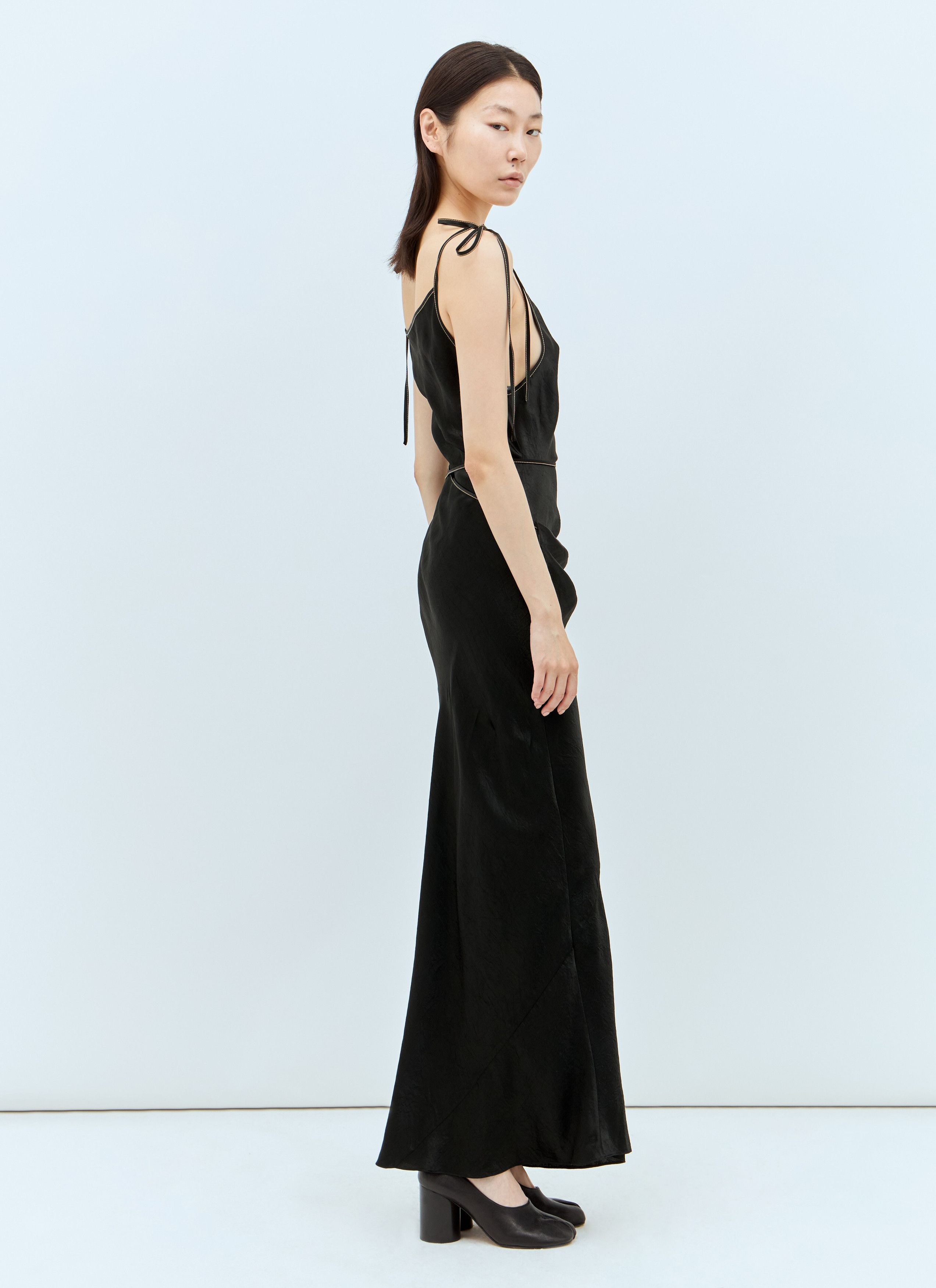 Acne Studios Satin Maxi Dress Size XS / US 0-2 / IT 36-38 - 6 Thumbnail
