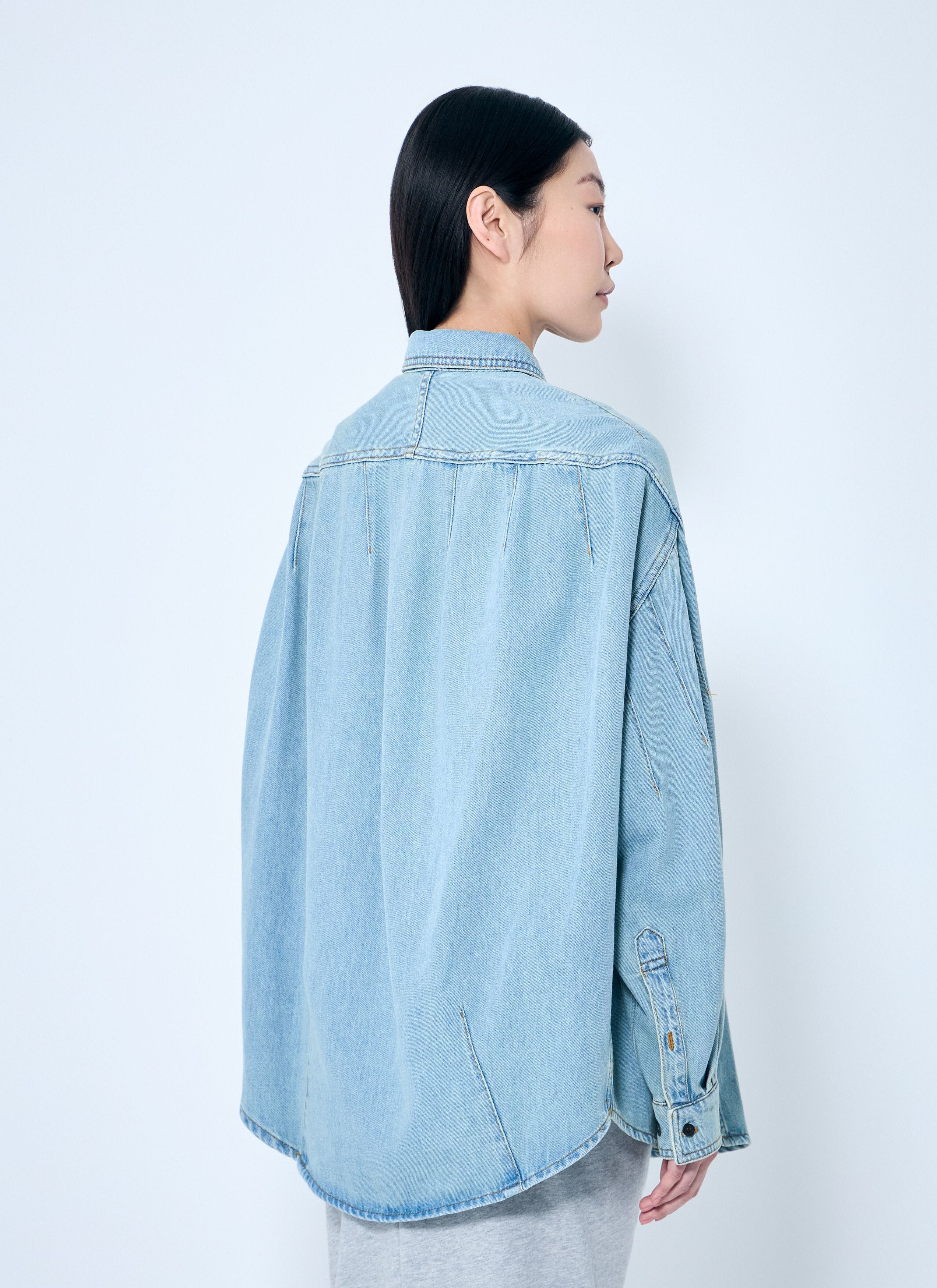 Dries Van Noten Denim Shirt Size XS / US 0-2 / IT 36-38 - 4 Thumbnail