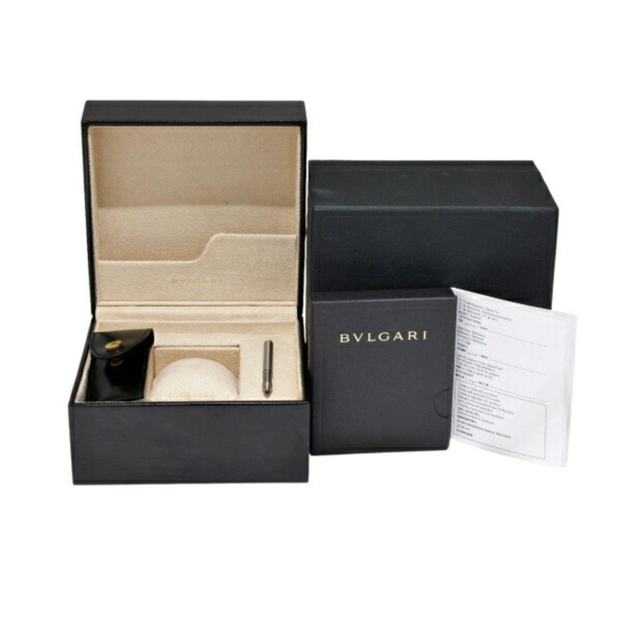 Bvlgari BVLGARI Octo Bi-Retro Gerald Genta 101831 BGO43BSCVDBR Silver Black Dial Men's Watch __ Size ONE SIZE - 6 Thumbnail