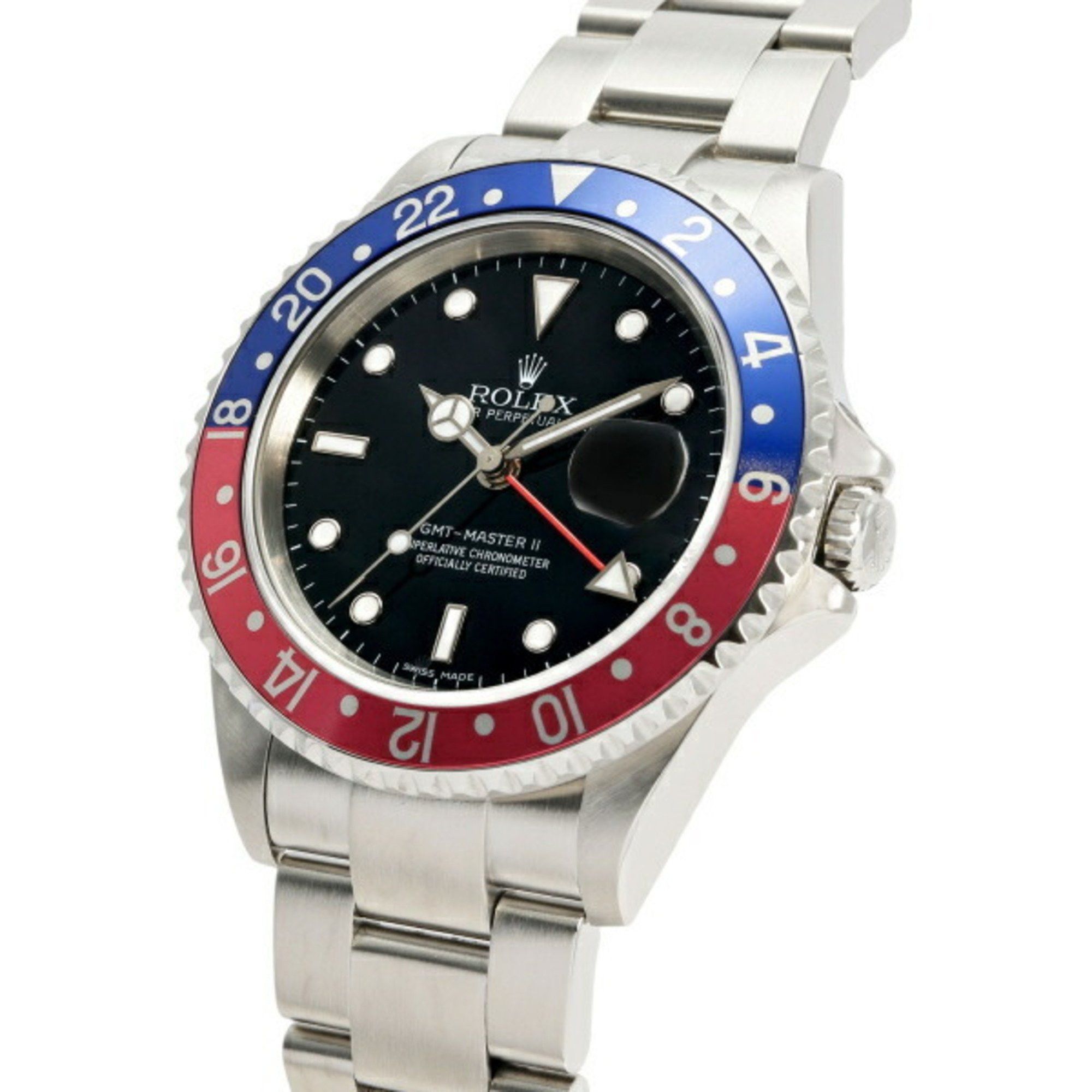 Rolex ROLEX GMT Master II Stick Dial 16710 Black Men's Watch __ Size ONE SIZE - 3 Thumbnail