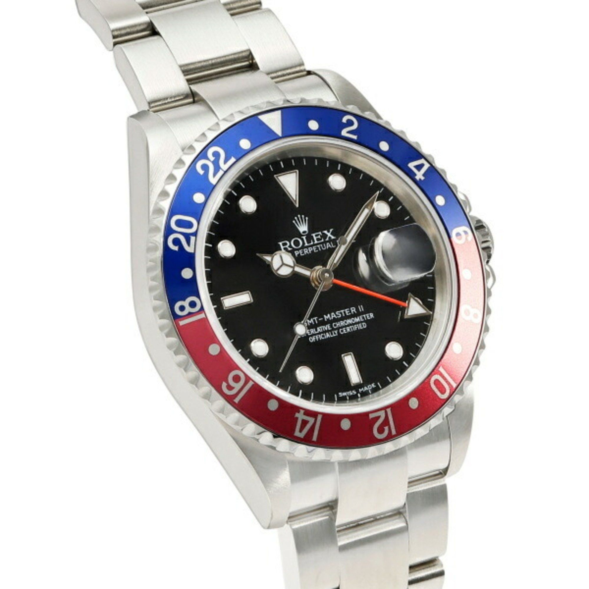 Rolex ROLEX GMT Master II Stick Dial 16710 Black Men's Watch __ Size ONE SIZE - 2 Thumbnail