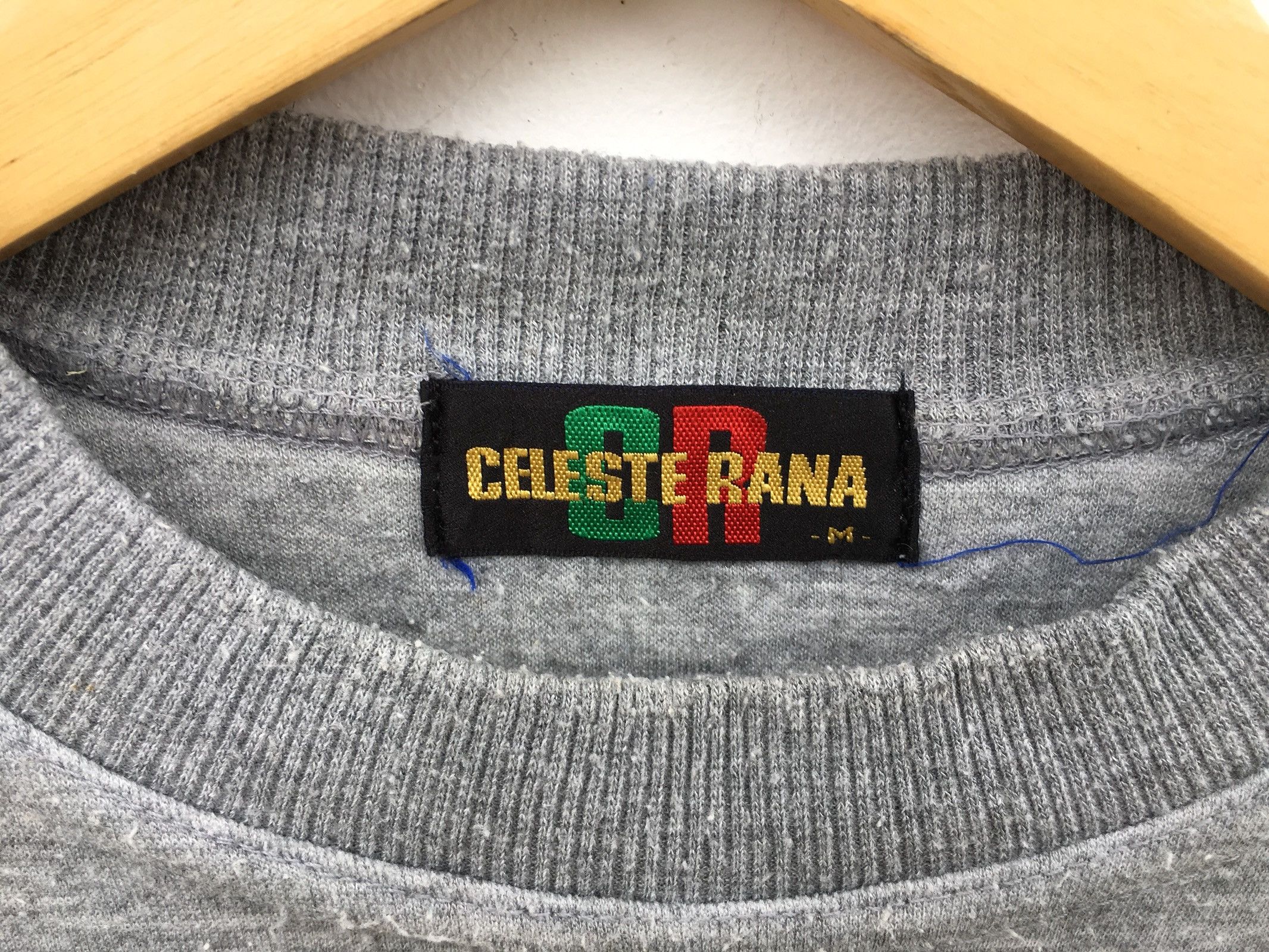 Vintage Vintage Celeste Rana Italy Small Logo Crewneck Sweatshirt | Grailed