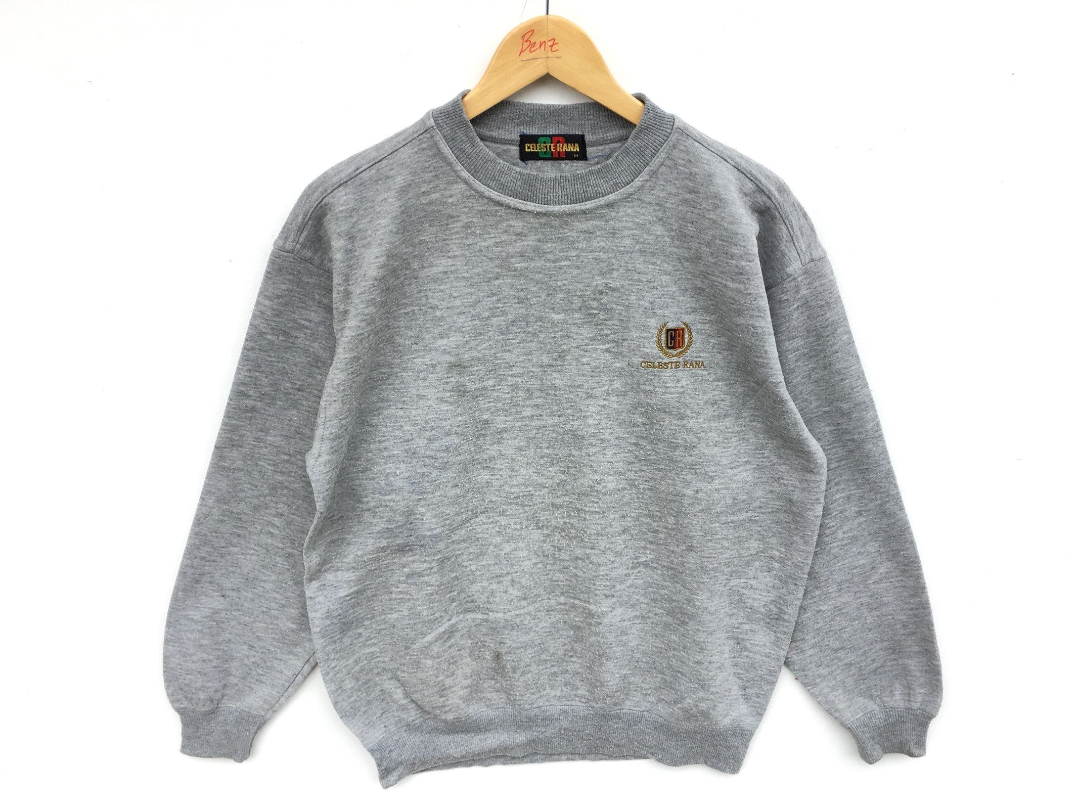 Vintage Vintage Celeste Rana Italy Small Logo Crewneck Sweatshirt | Grailed