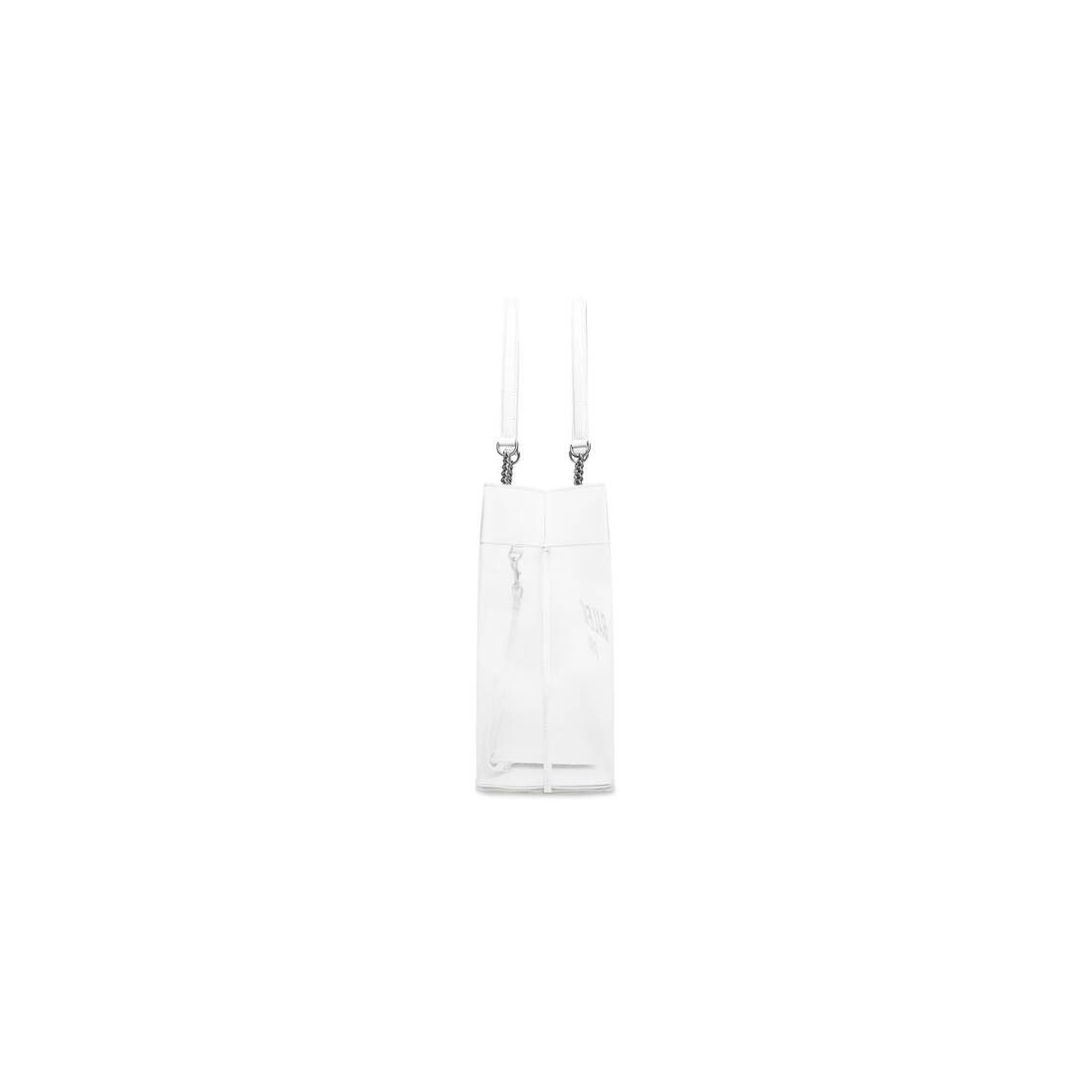 Balenciaga Duty Free Large Mesh Tote in White Size ONE SIZE - 3 Thumbnail