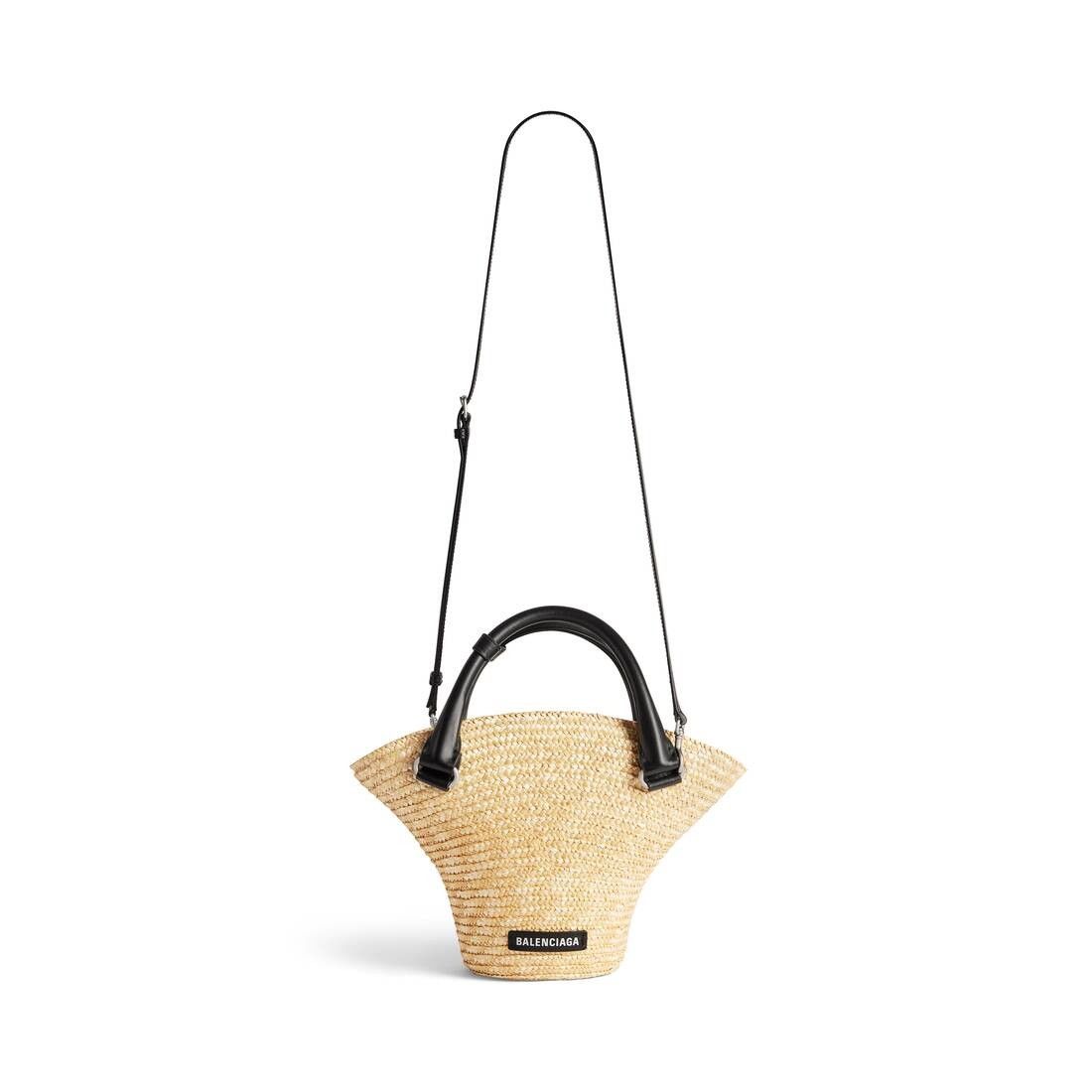 Balenciaga Beach Straw Bag Mini in Natural Size ONE SIZE - 5 Thumbnail