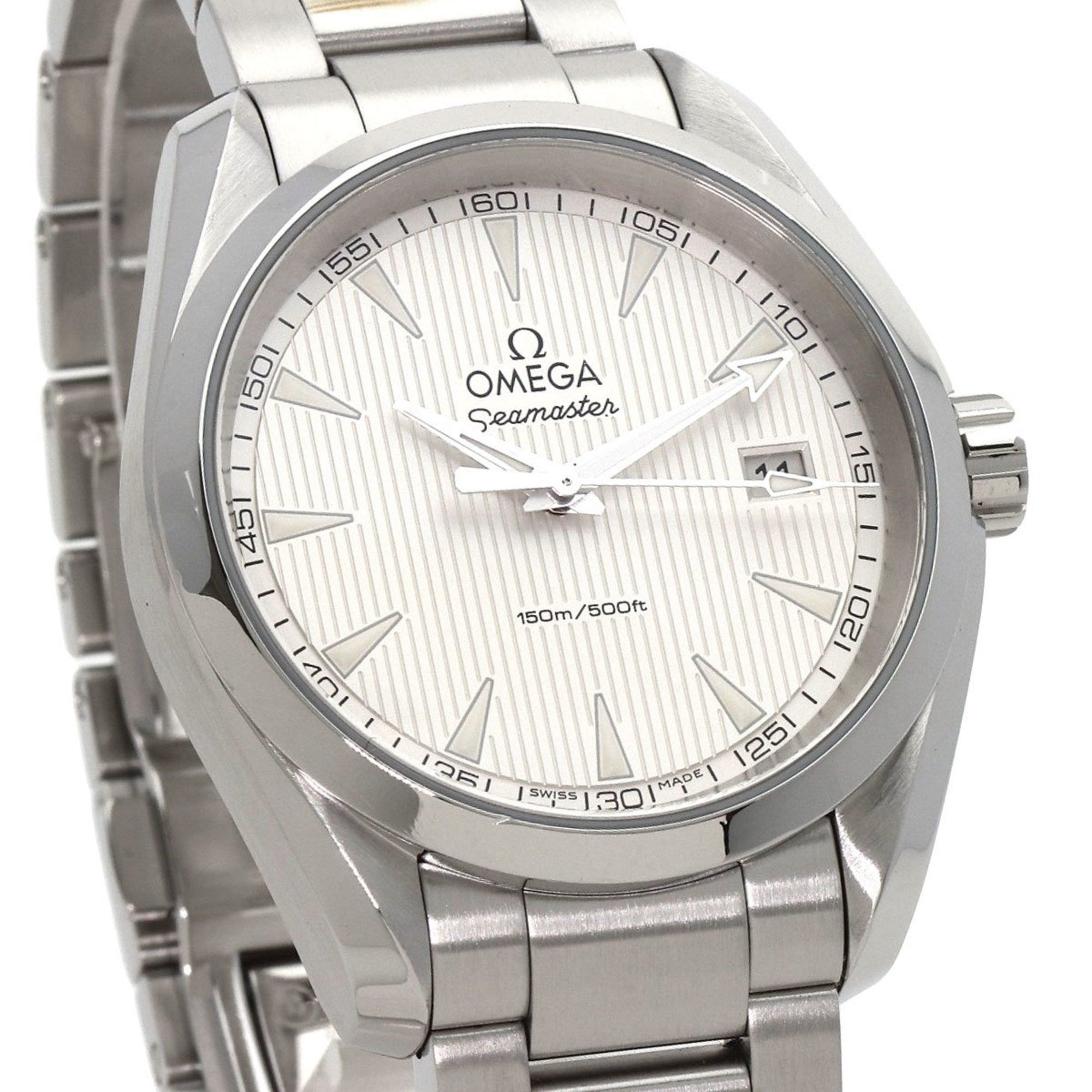 Omega OMEGA 231.10.39.60.02.001 Seamaster Aqua Terra Watch Stainless Steel SS Men's Size ONE SIZE - 4 Thumbnail