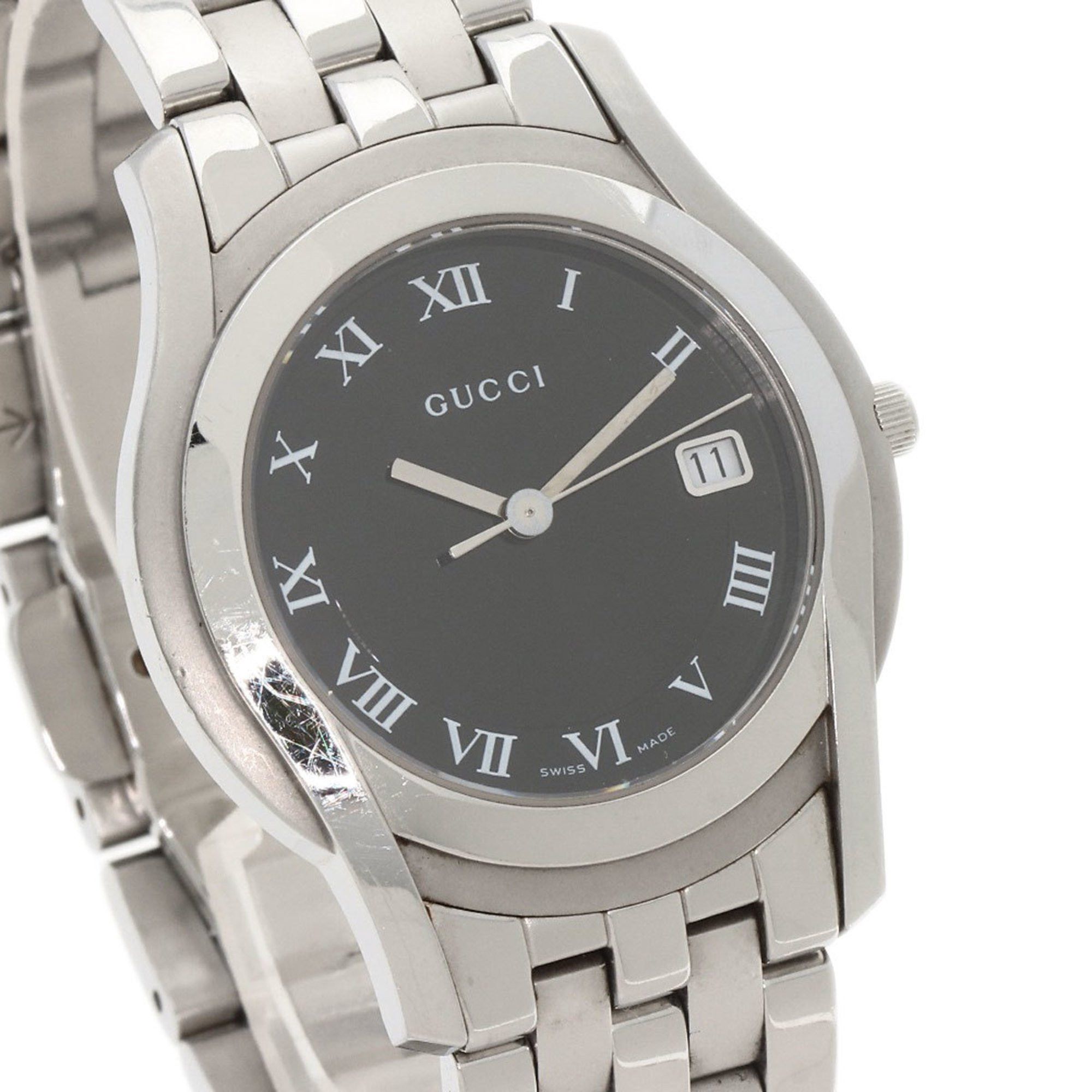 Gucci Gucci 5500M Watch Stainless Steel SS Men's GUCCI Size ONE SIZE - 4 Thumbnail