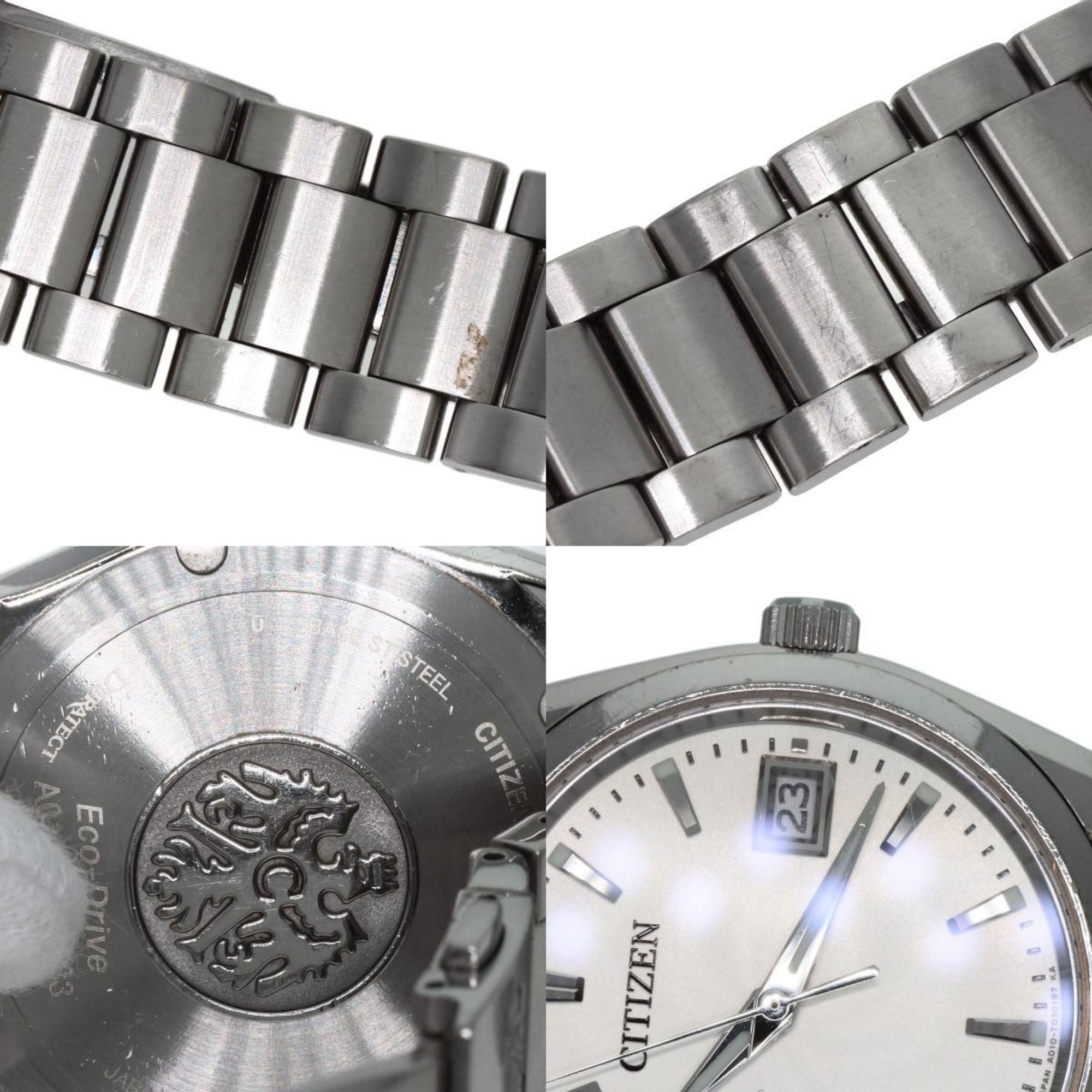 Citizen Citizen A010-T017983 AQ1000-58A The Watch Stainless Steel SS Men's CITIZEN Size ONE SIZE - 9 Thumbnail