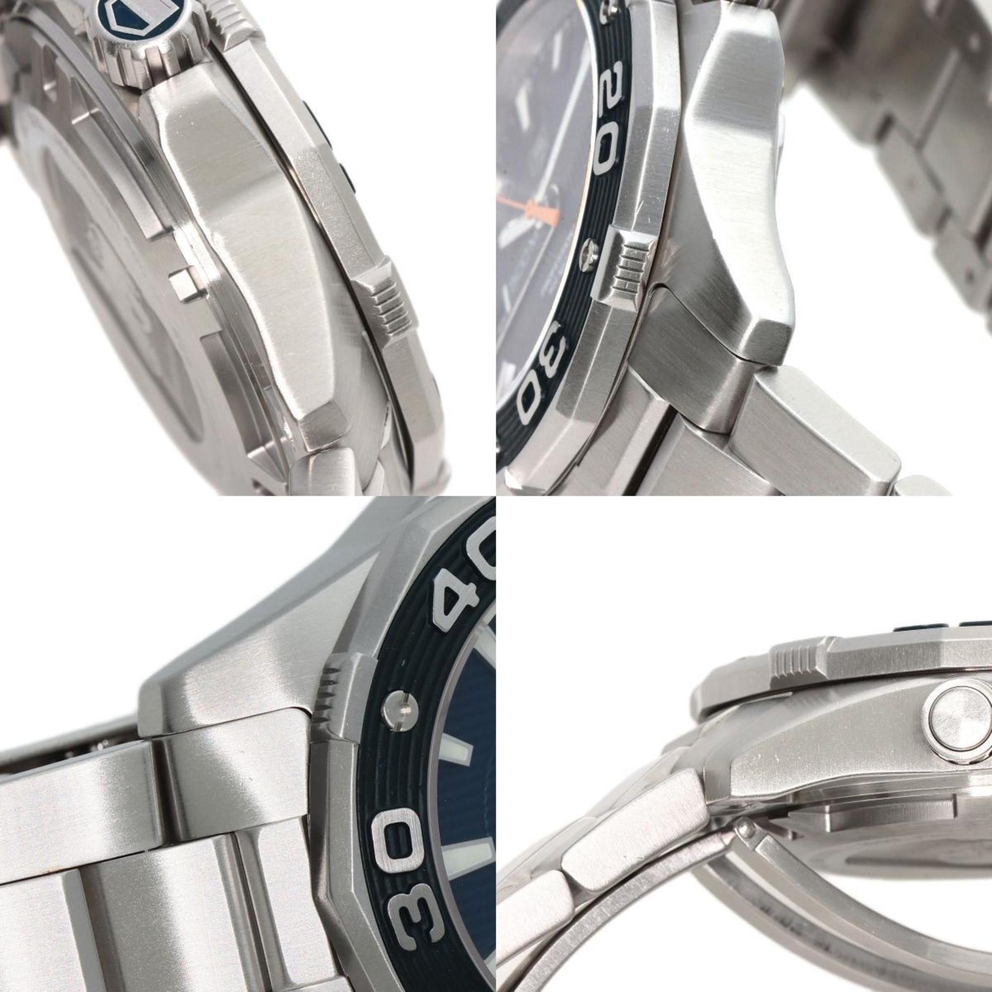 Tag Heuer TAG Heuer WAJ1112 Aquaracer Watch Stainless Steel SS Men's HEUER Size ONE SIZE - 6 Thumbnail