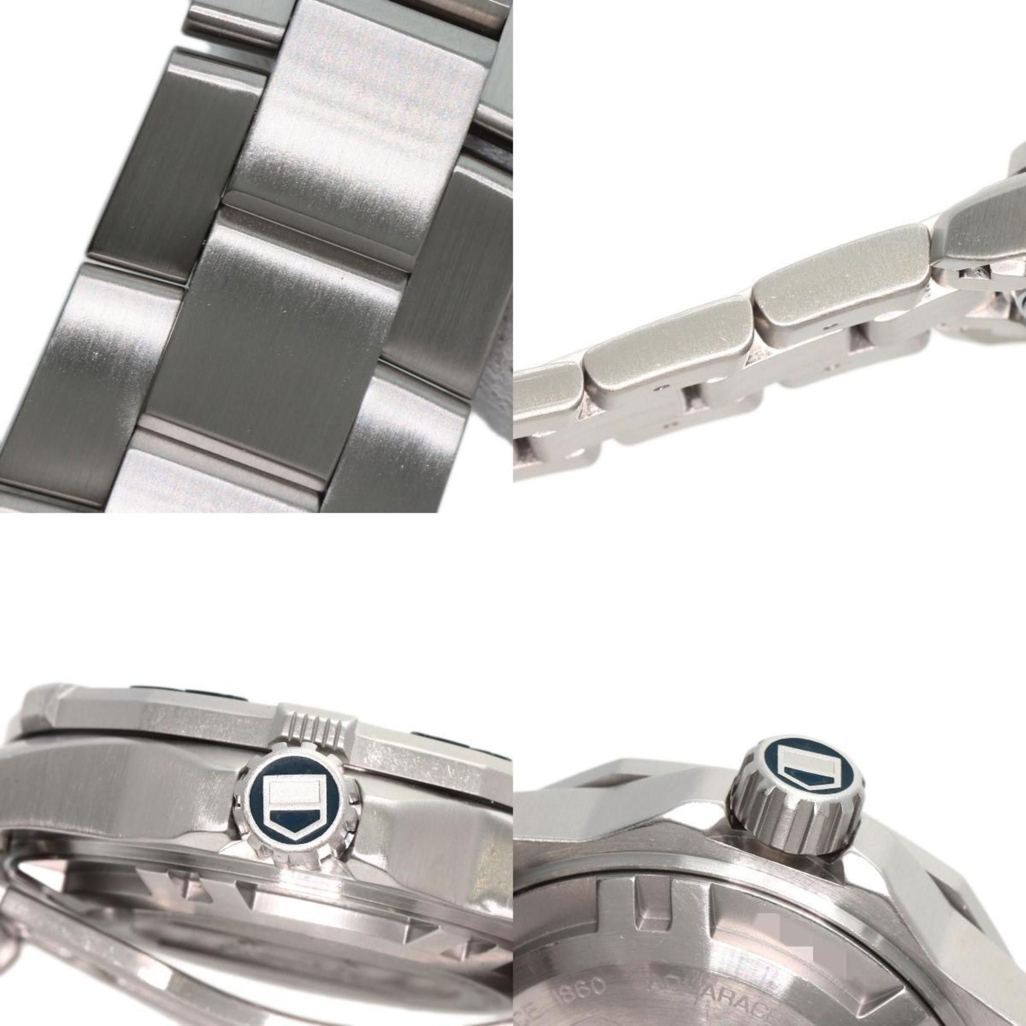 Tag Heuer TAG Heuer WAJ1112 Aquaracer Watch Stainless Steel SS Men's HEUER Size ONE SIZE - 8 Thumbnail