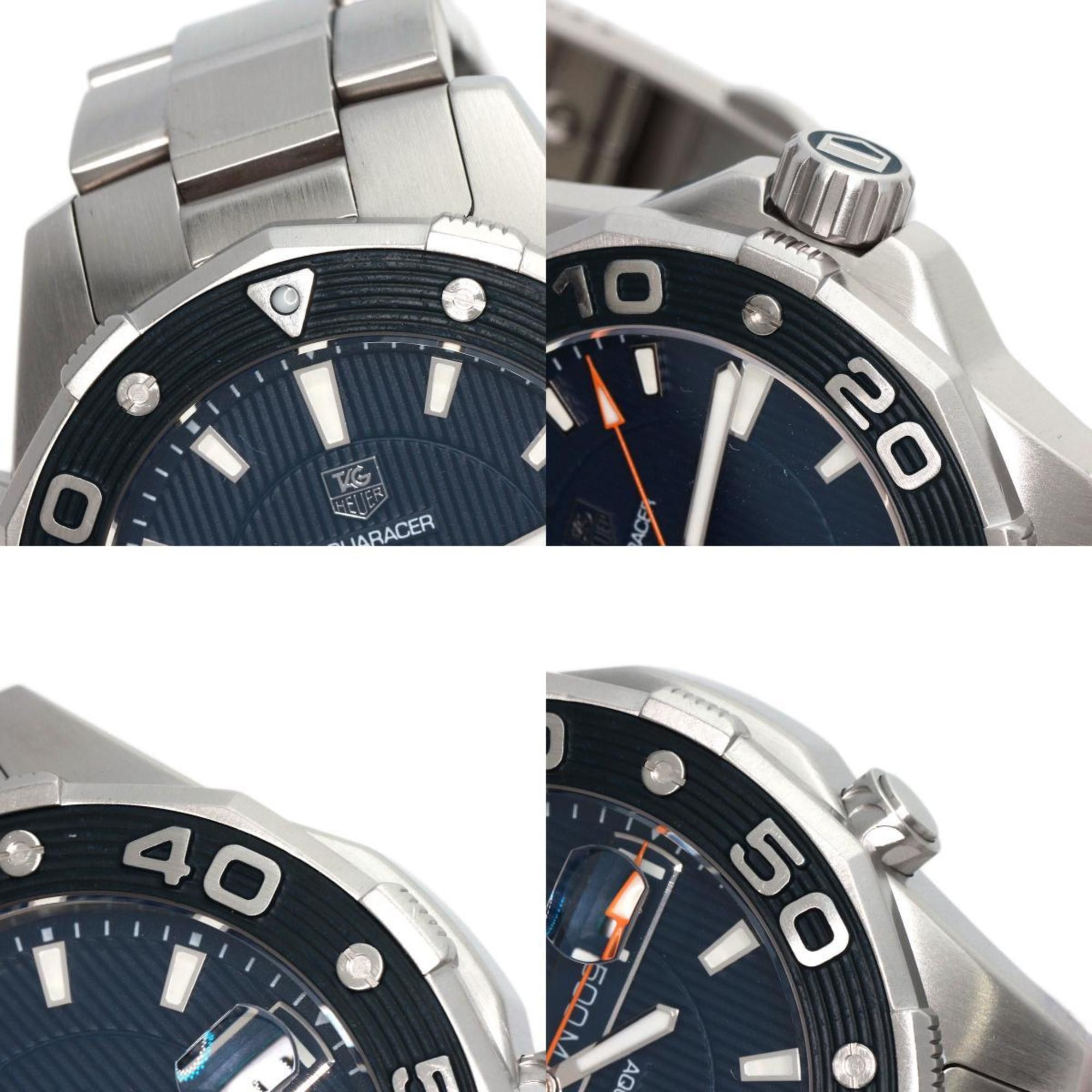 Tag Heuer TAG Heuer WAJ1112 Aquaracer Watch Stainless Steel SS Men's HEUER Size ONE SIZE - 7 Thumbnail