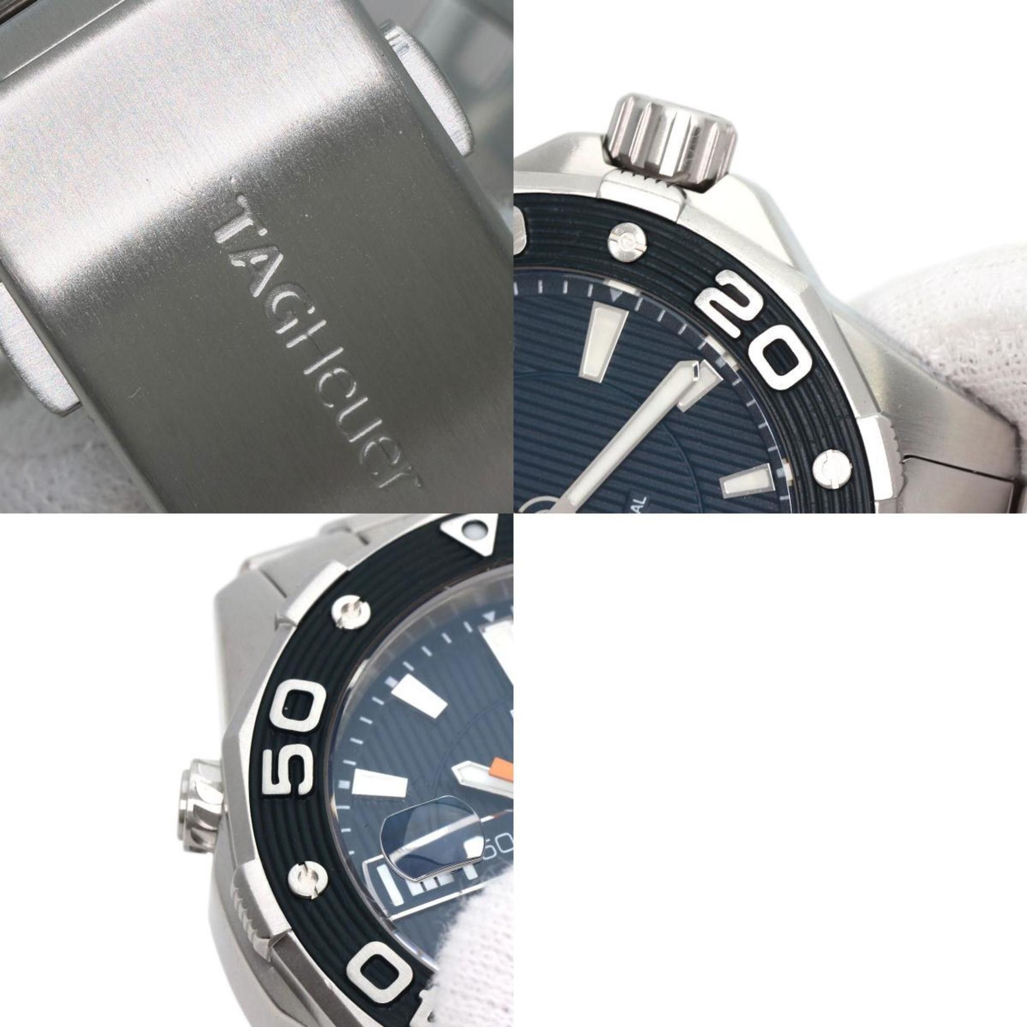 Tag Heuer TAG Heuer WAJ1112 Aquaracer Watch Stainless Steel SS Men's HEUER Size ONE SIZE - 10 Thumbnail
