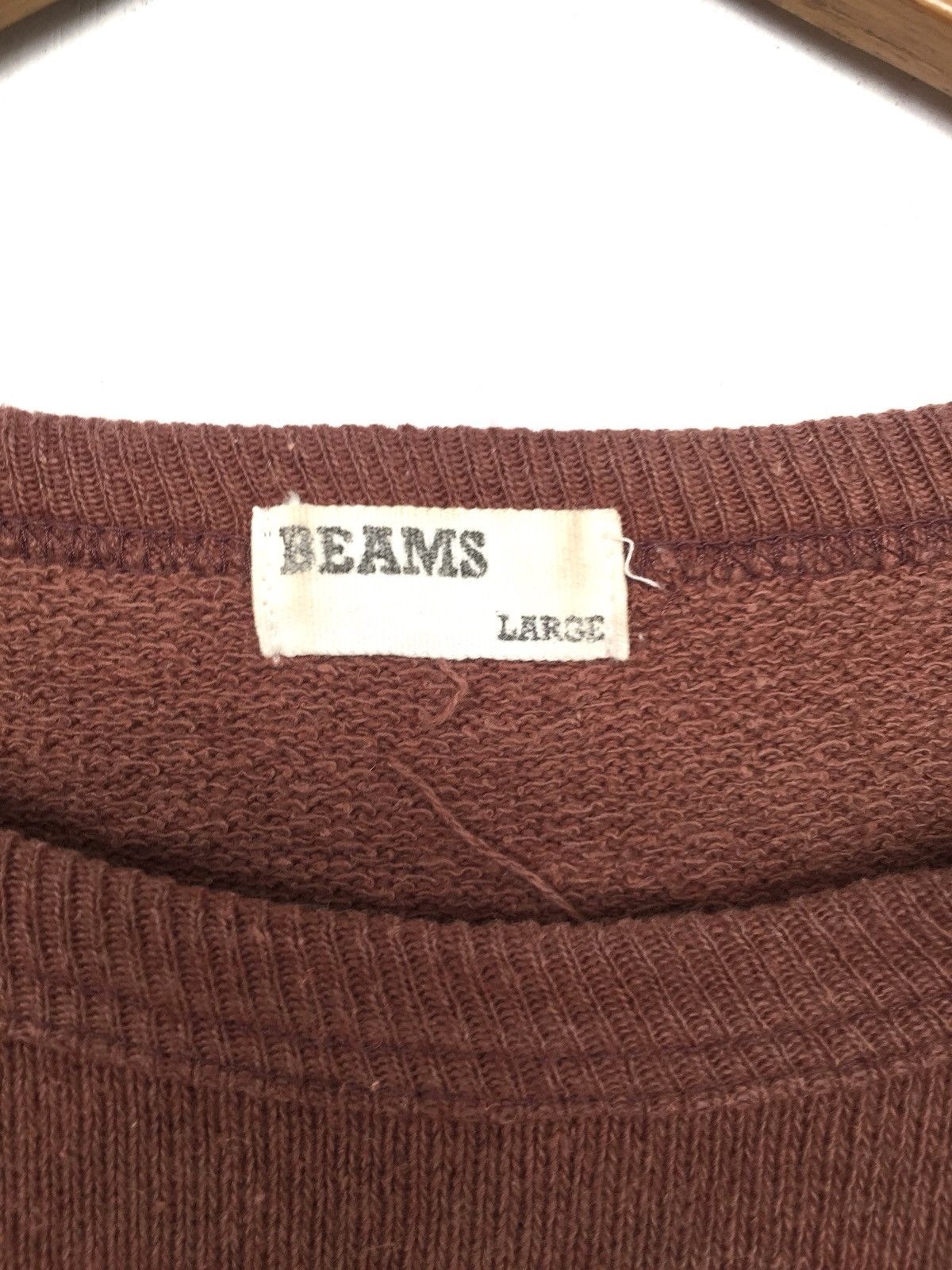 Beams Plus Beams Japan Plain Chocolate Crewneck Sweatshirt Jumper Size US L / EU 52-54 / 3 - 5 Thumbnail