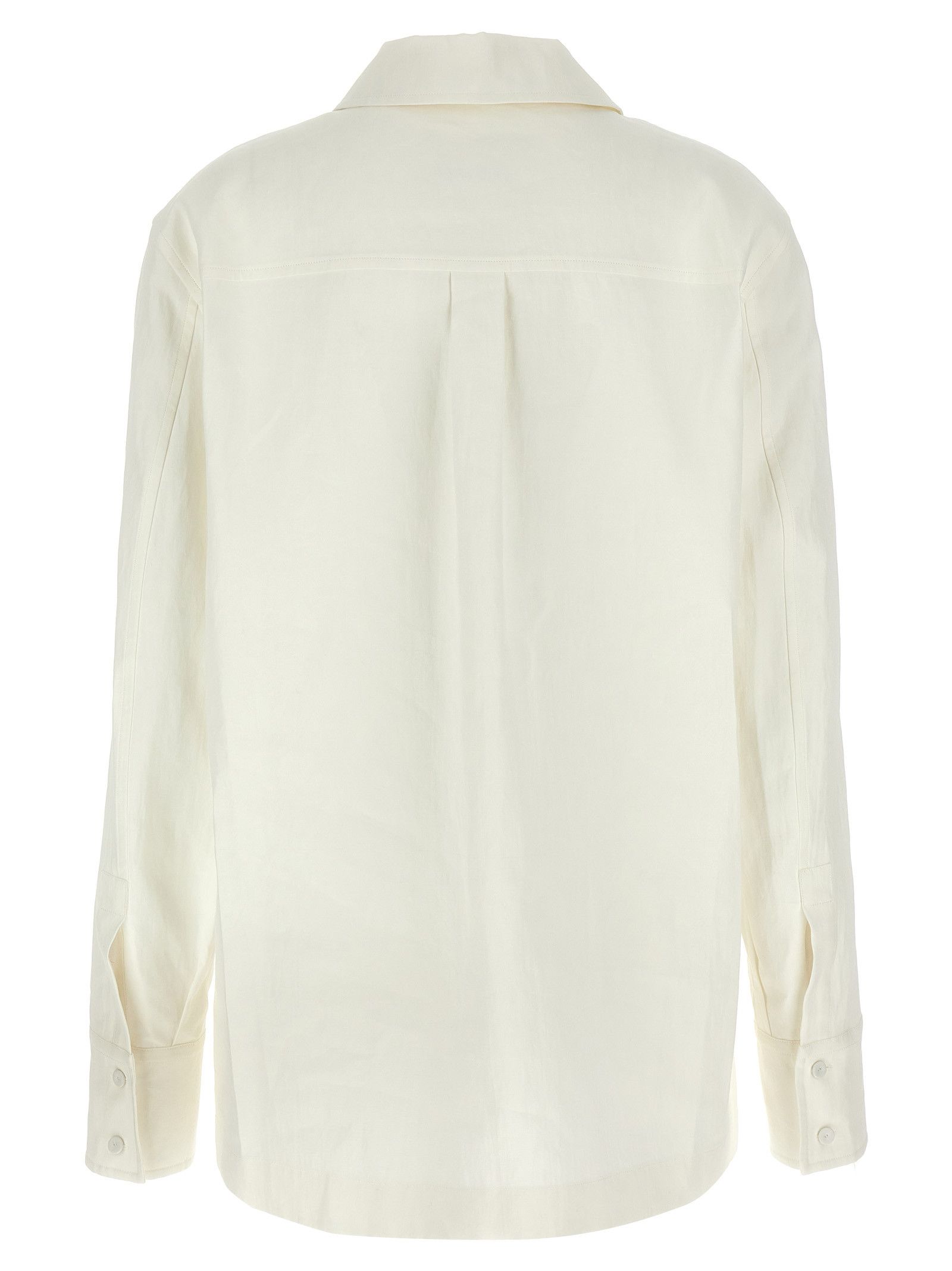 Jil Sander Linen Shirt Size S / US 4 / IT 40 - 2 Thumbnail