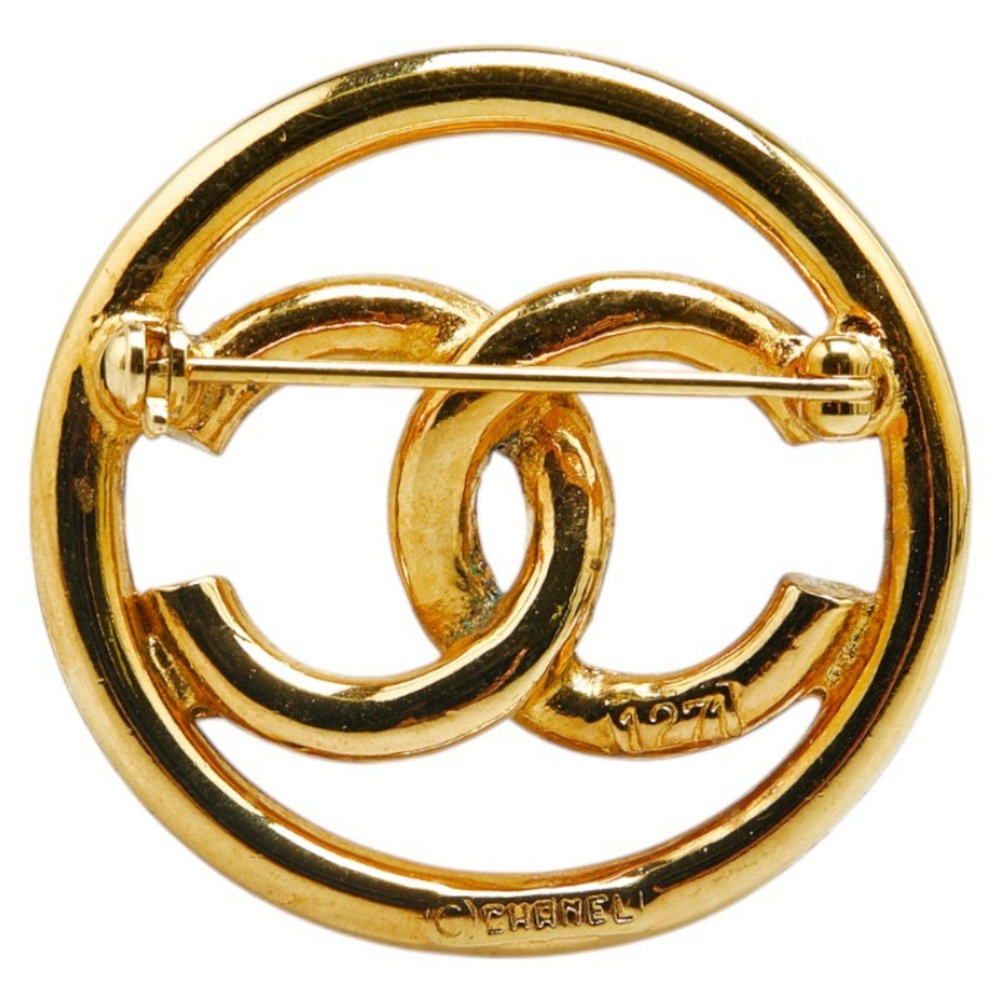 Chanel Chanel Logo CC brooch Size ONE SIZE - 2 Thumbnail