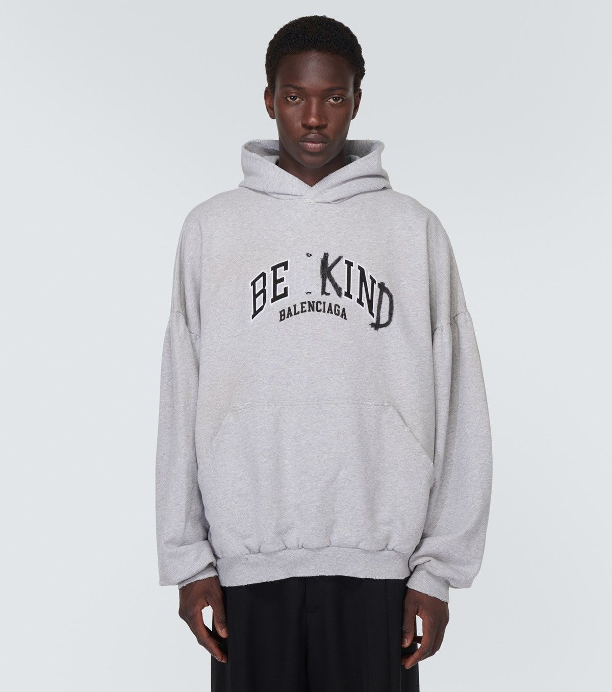 Balenciaga Be Nice Hoodie in Navy Size US XS / EU 42 / 0 - 3 Thumbnail