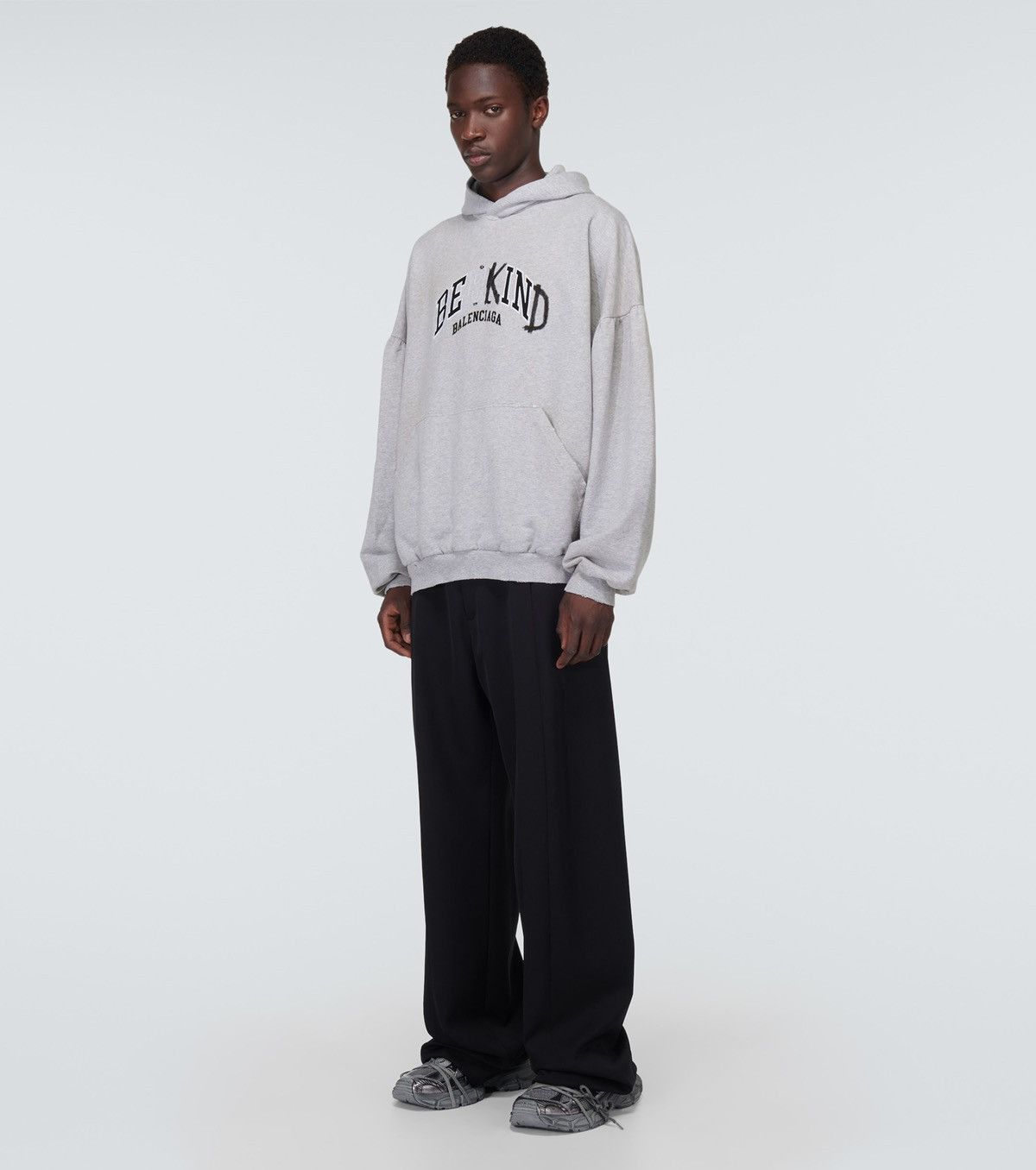 Balenciaga Be Kind Hoodie in grey Size US S / EU 44-46 / 1 - 2 Thumbnail