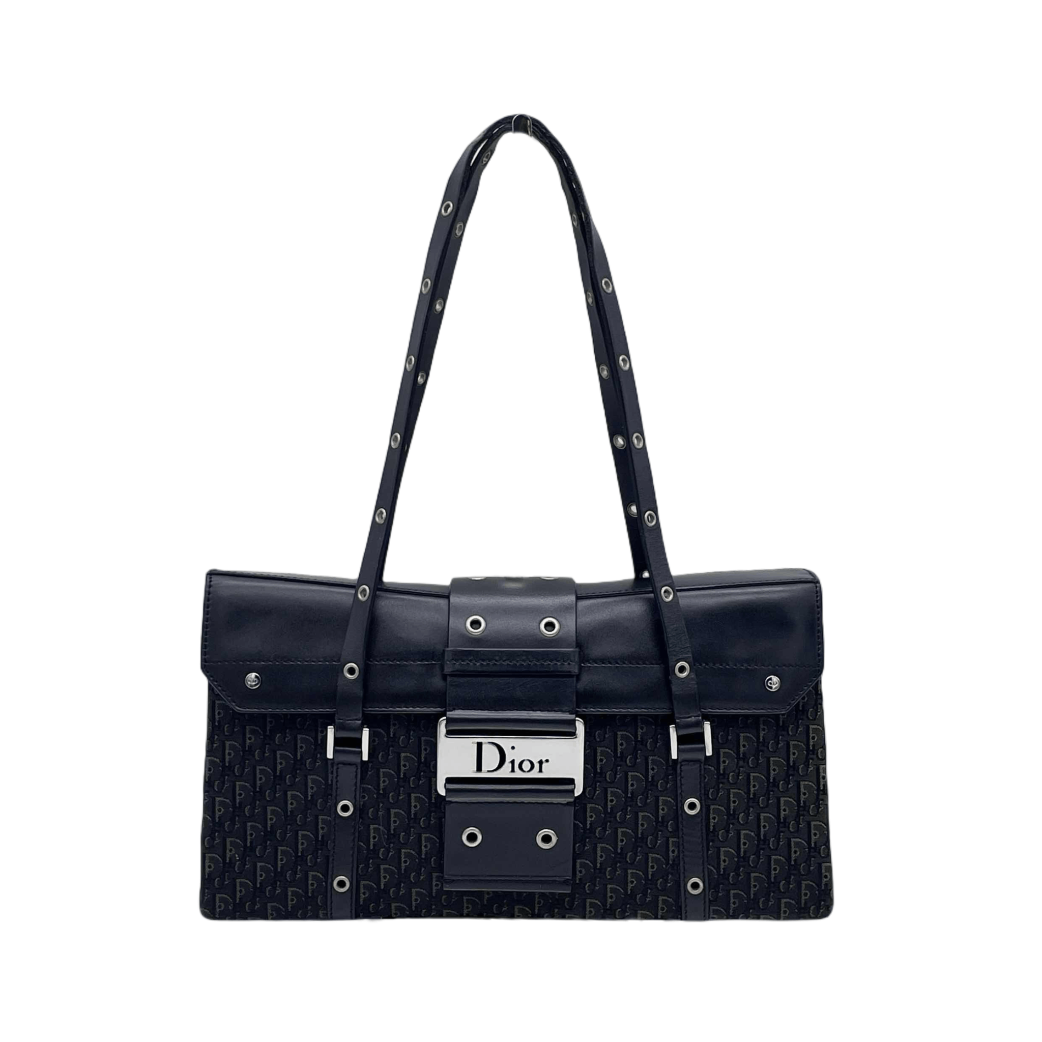 Dior Christian Dior Columbus Trotter Street Chic Double Shoulder Flap Bag Size ONE SIZE - 4 Thumbnail