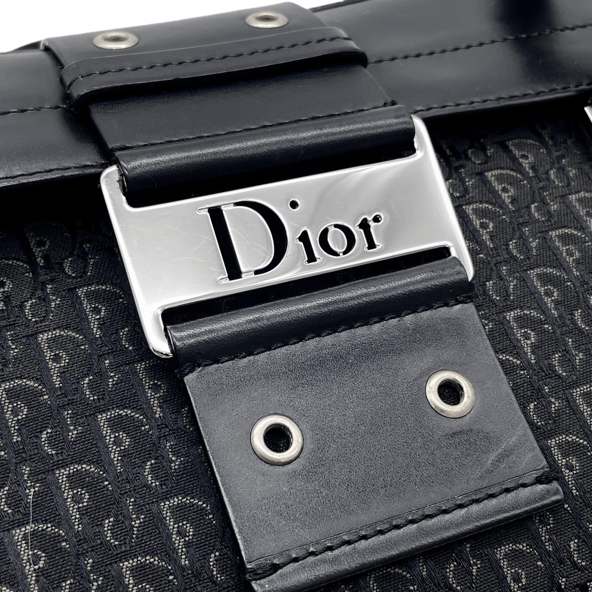 Dior Christian Dior Columbus Trotter Street Chic Double Shoulder Flap Bag Size ONE SIZE - 5 Thumbnail