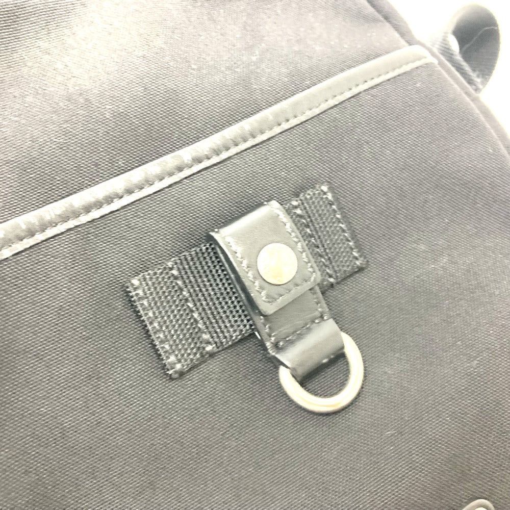 Saint Laurent Paris Saint Laurent Paris Logo Plate Shoulder Bag Slanted Lumbar Back Canvas/Leather Women Black Size ONE SIZE - 16 Thumbnail