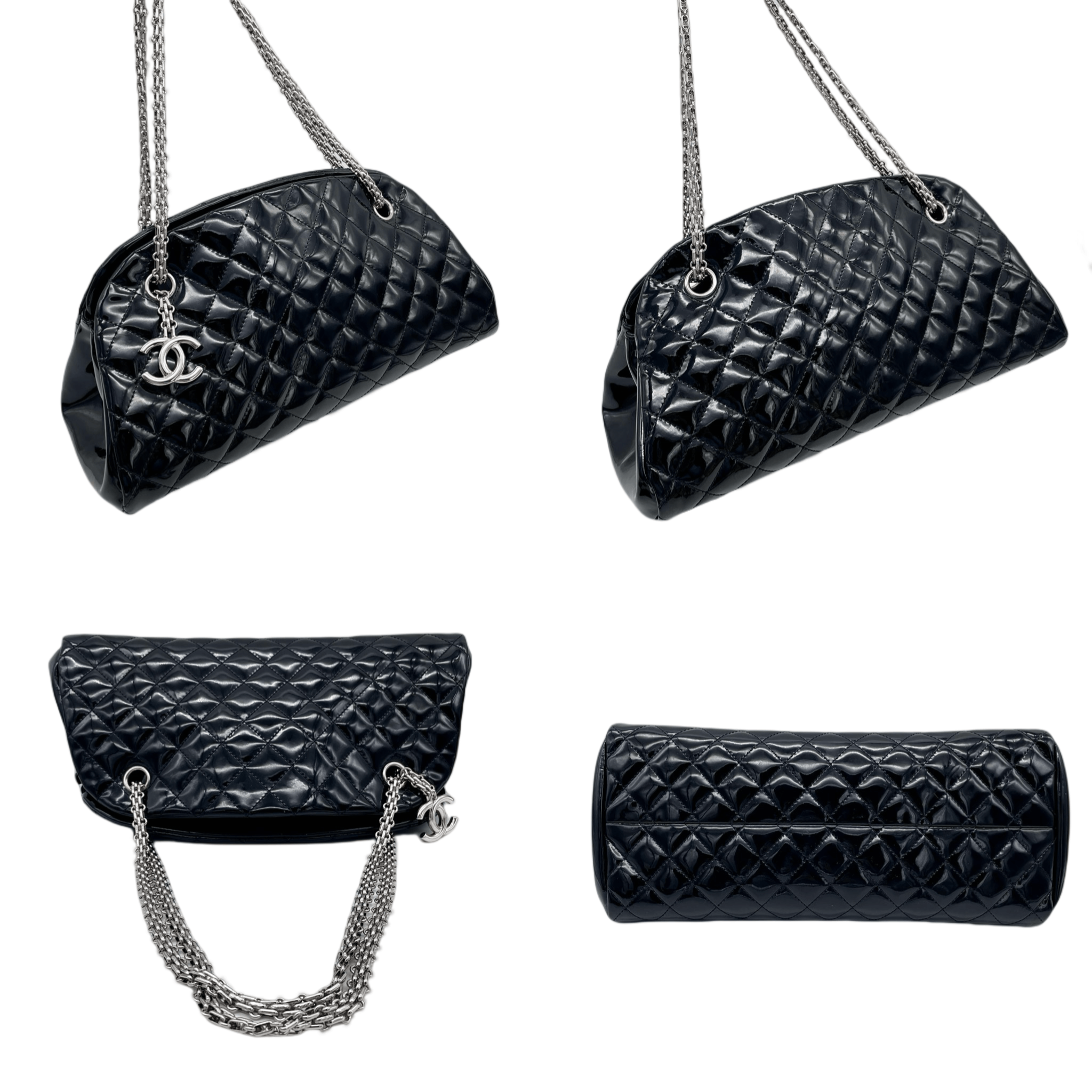Chanel Chanel Enamel Matelasse Coco Mark Pendant Chain Shoulder Bag Size ONE SIZE - 8 Thumbnail
