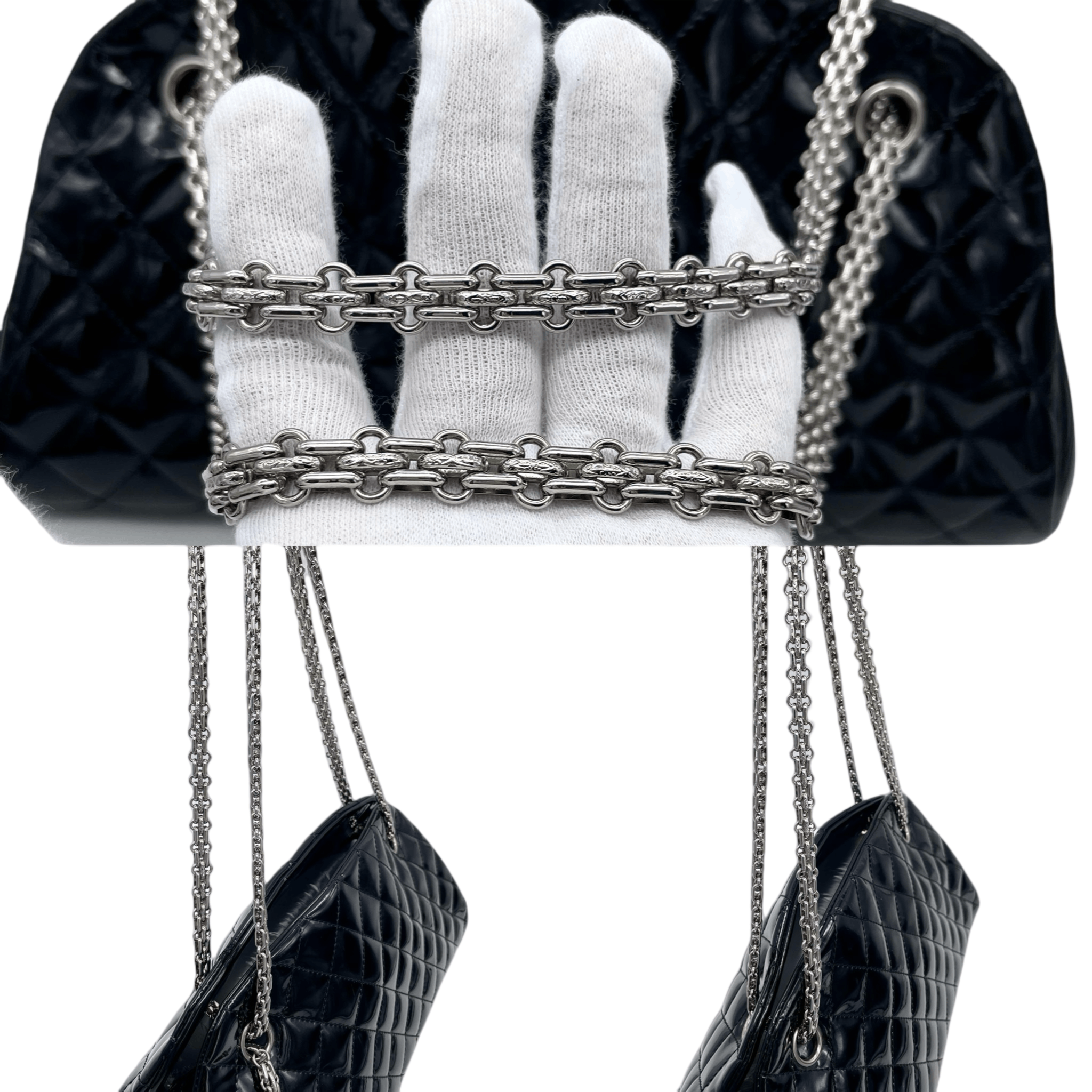 Chanel Chanel Enamel Matelasse Coco Mark Pendant Chain Shoulder Bag Size ONE SIZE - 11 Thumbnail