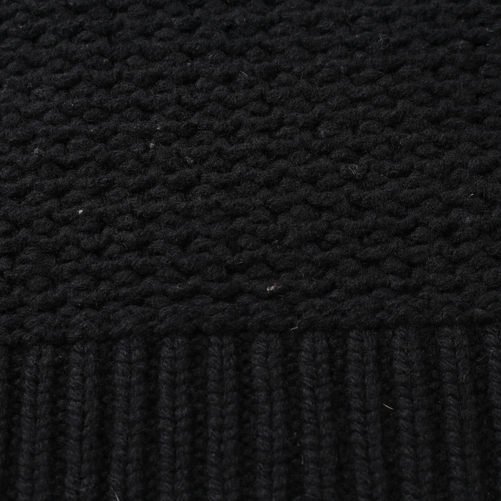 Burberry Burberry Jacket Wool Cashmere Black Knit Double Button Size ONE SIZE - 7 Thumbnail