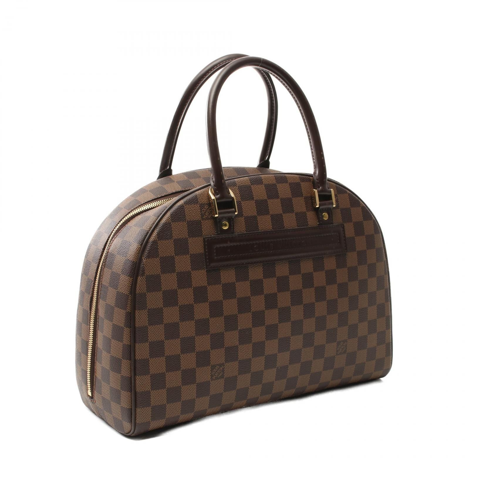 Louis Vuitton Louis Vuitton Nolita Damier Ebene Handbag Leather Brown Size ONE SIZE - 2 Thumbnail