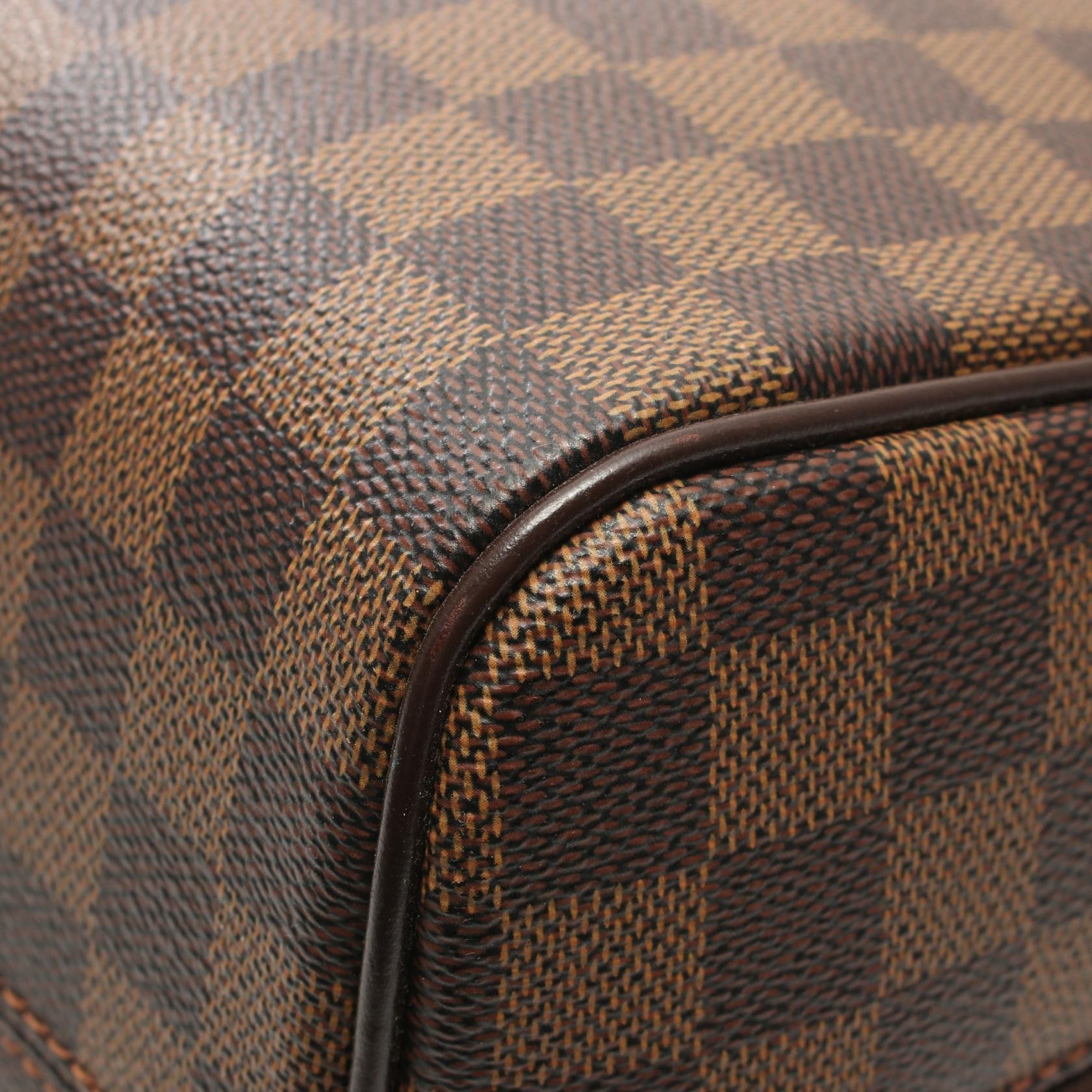 Louis Vuitton Louis Vuitton Nolita Damier Ebene Handbag Leather Brown Size ONE SIZE - 12 Thumbnail