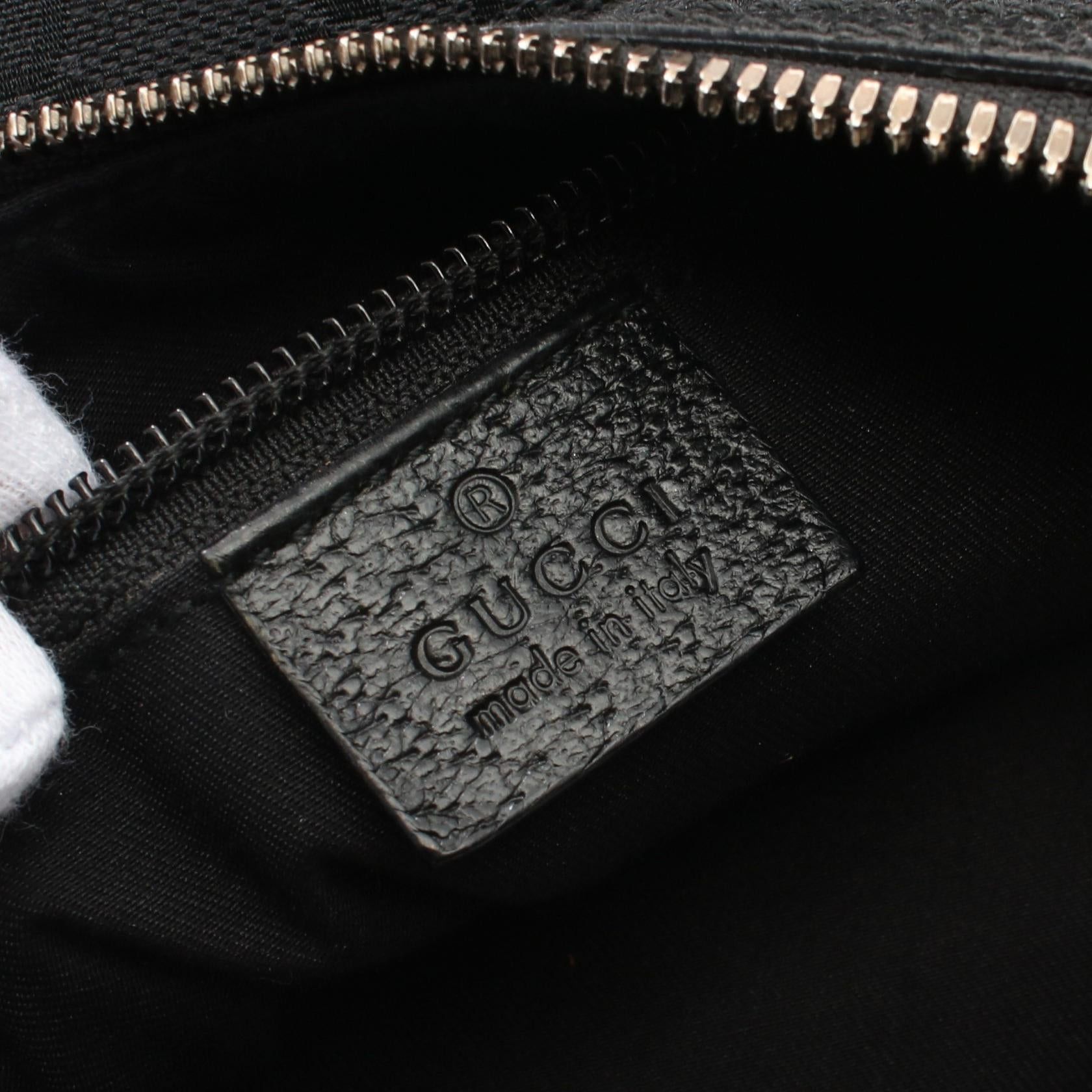 Gucci Gucci Gg Canvas Shoulder Bag Leather Black Size ONE SIZE - 4 Thumbnail