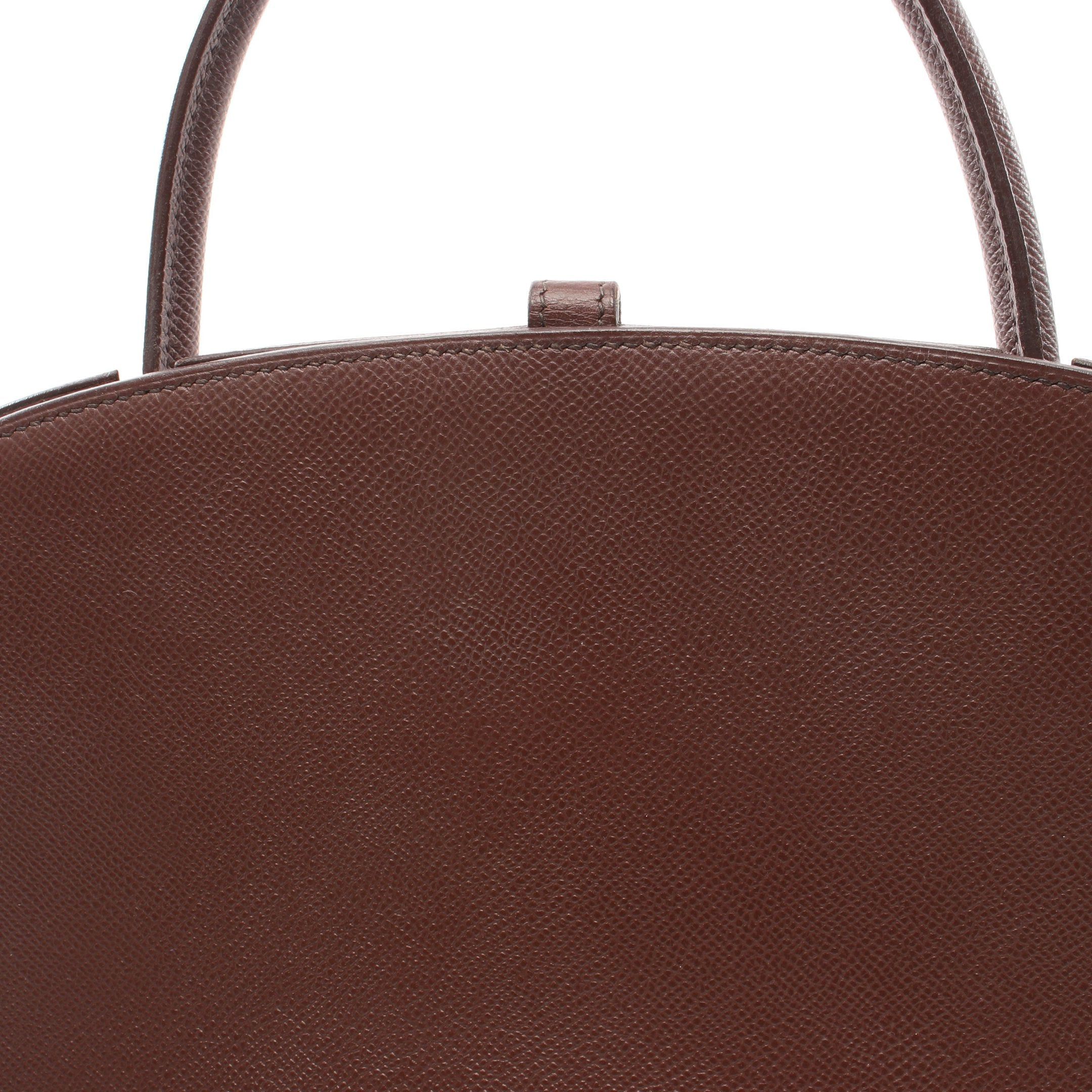 Hermes Hermes Dalvi Mm Handbag Courchevel Brown Gold Hardware □B Stamp (Manufactured Around 1998) Size ONE SIZE - 12 Thumbnail